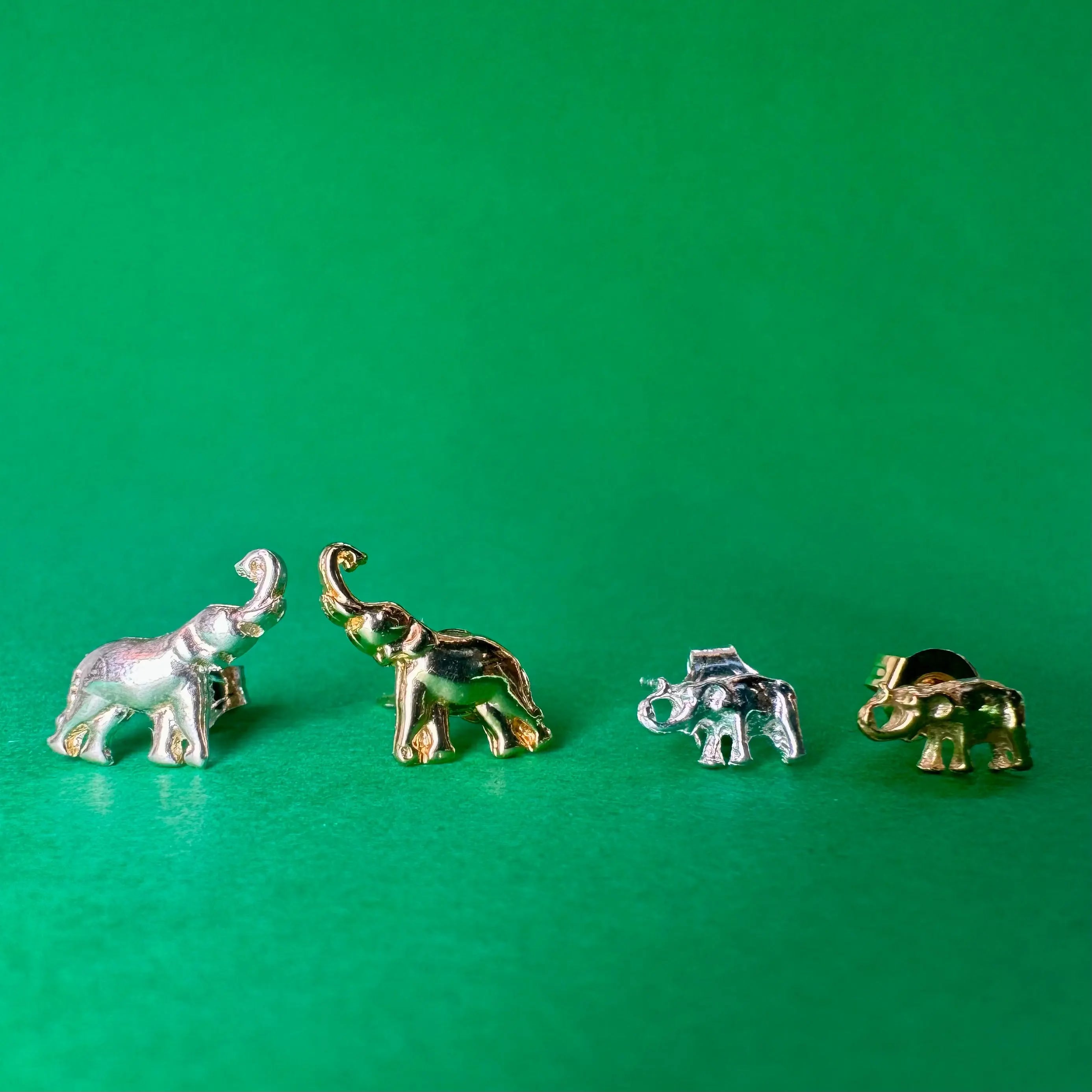 Stiftörhänge - Elefanter L8Hasselblad