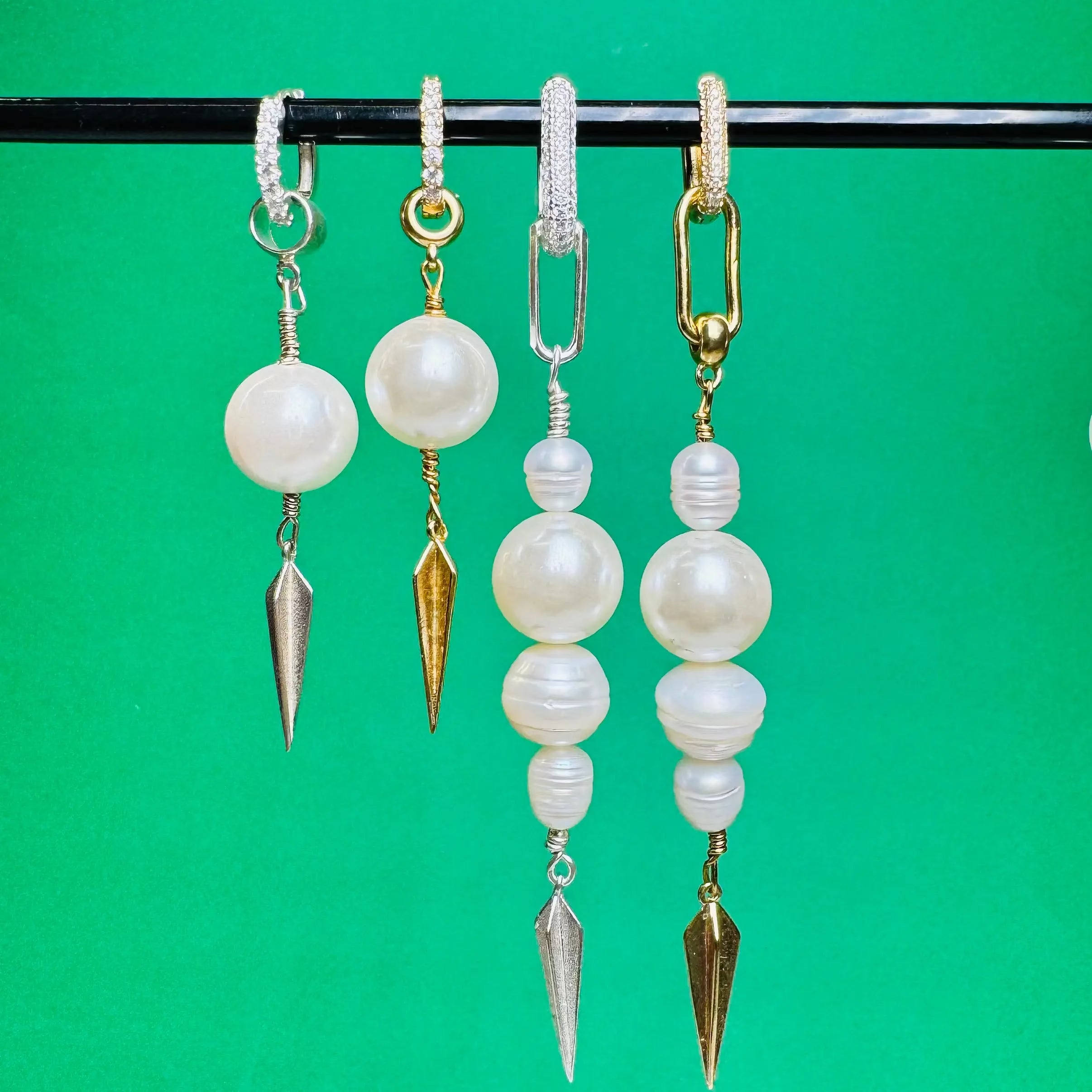 Örhängen- Pearldrop L8Hasselblad