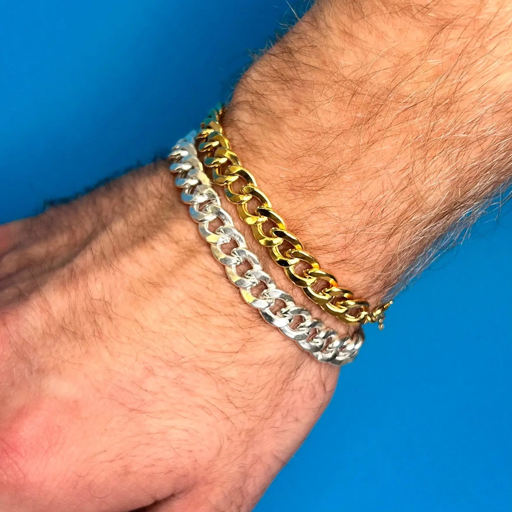 Tjock pansarkedja armband L8Hasselblad