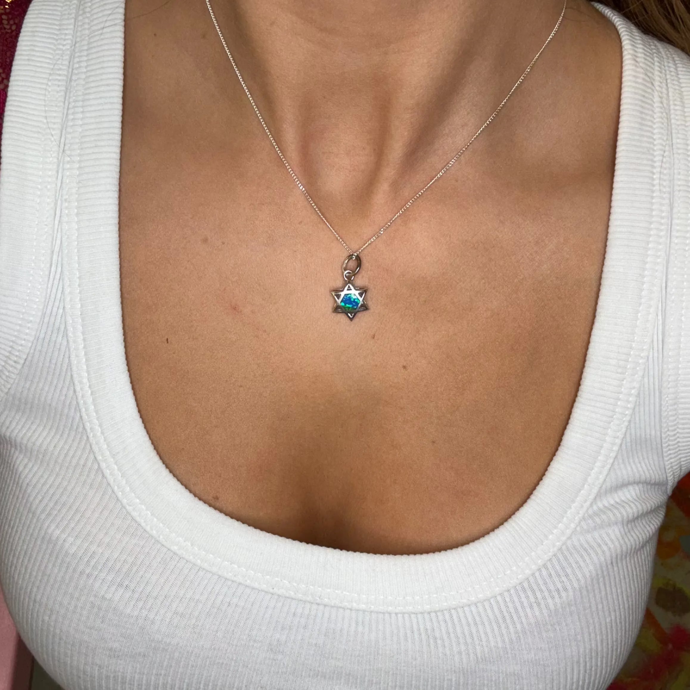 Berlock - Glimrande Davidsstjärna L8Hasselblad