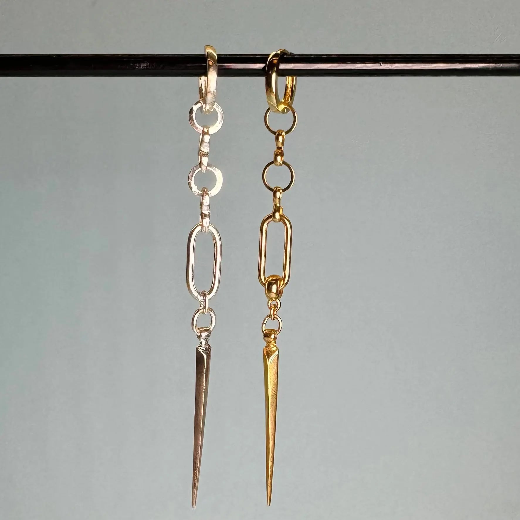 Örhängen - Långa Katana niten L8Hasselblad