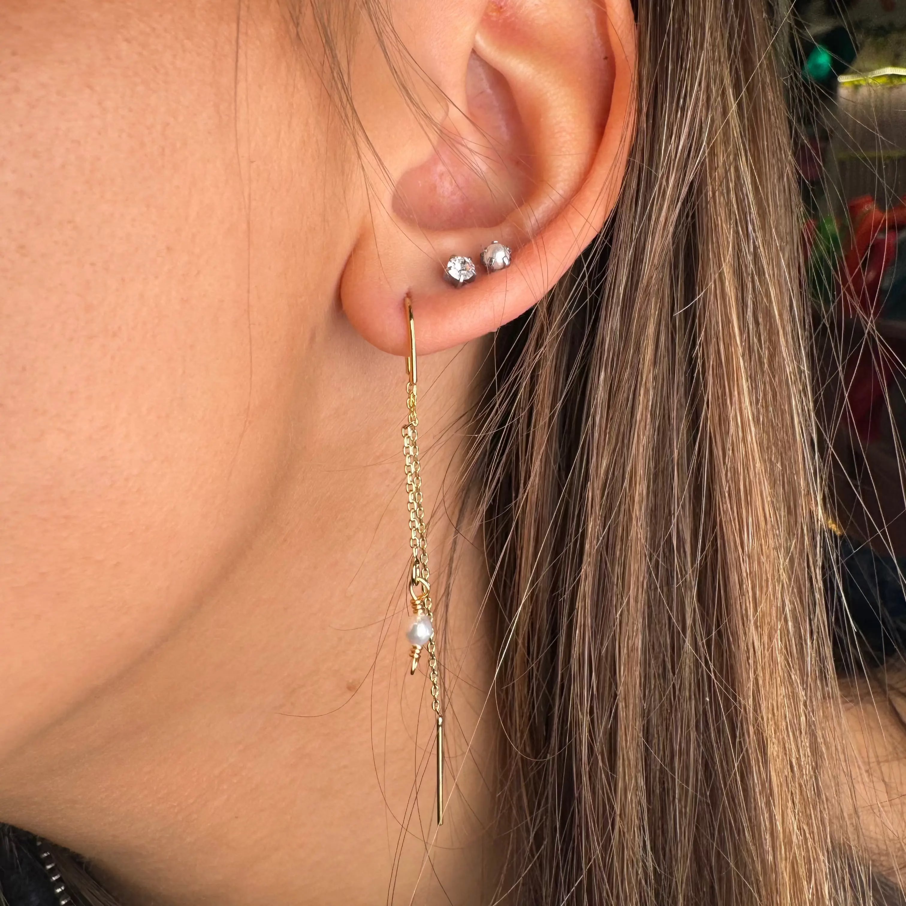 Världens skönaste vita pärlband L8Hasselblad