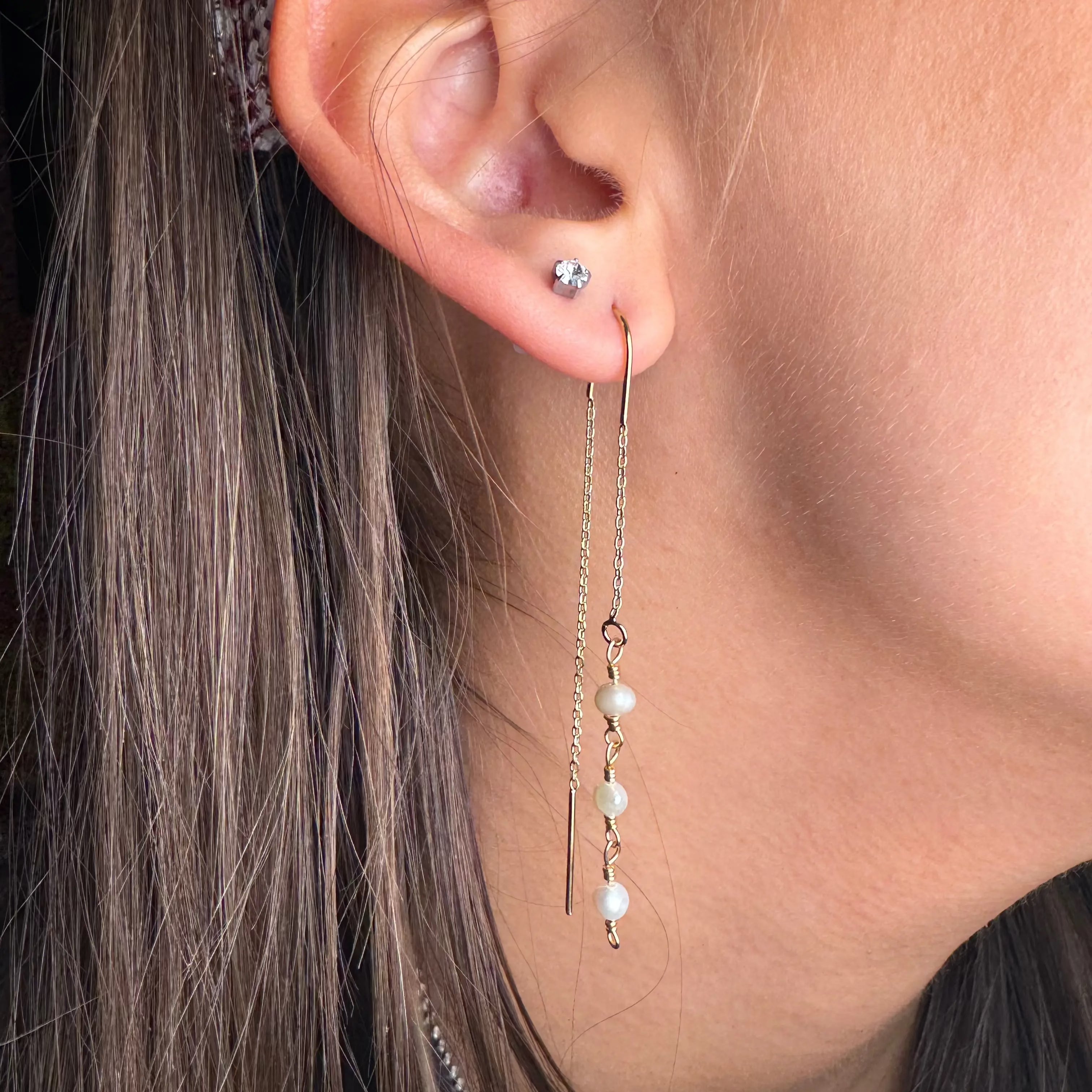 Världens skönaste vita pärlband L8Hasselblad