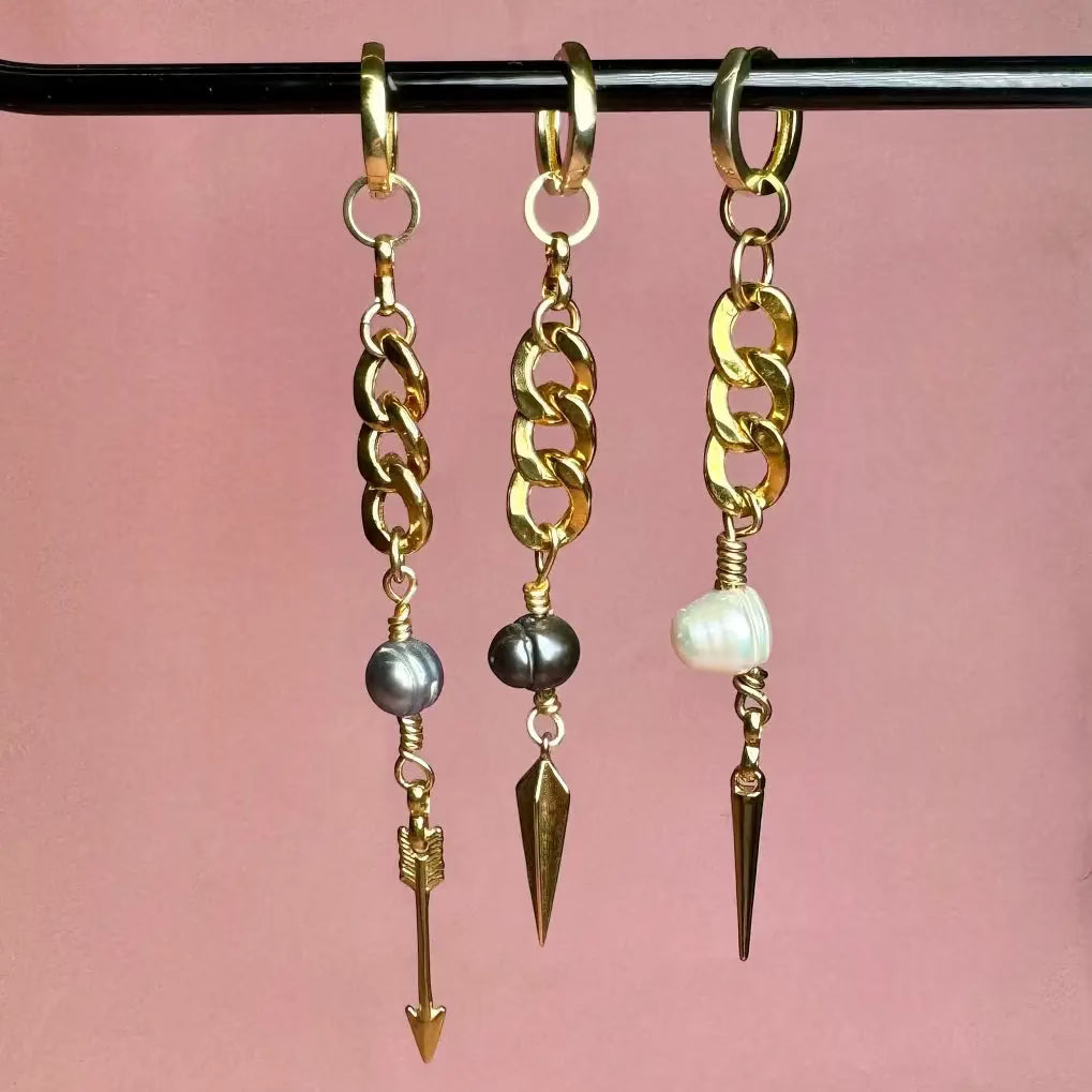 Örhängen - Pearl Chain L8Hasselblad