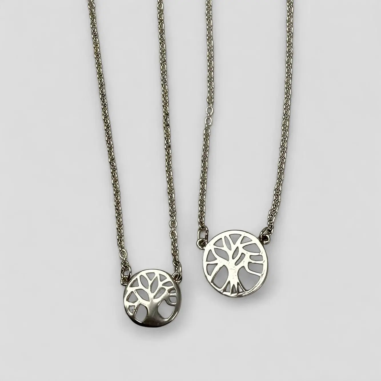 Livets träd - monterat silverhalsband - L8Hasselblad