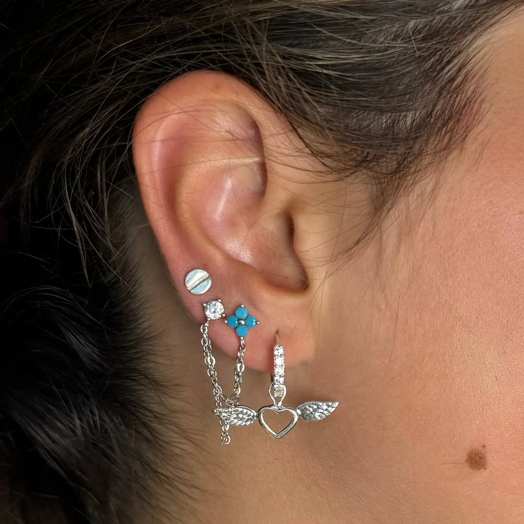 Örhängen - Love is in the air - L8Hasselblad