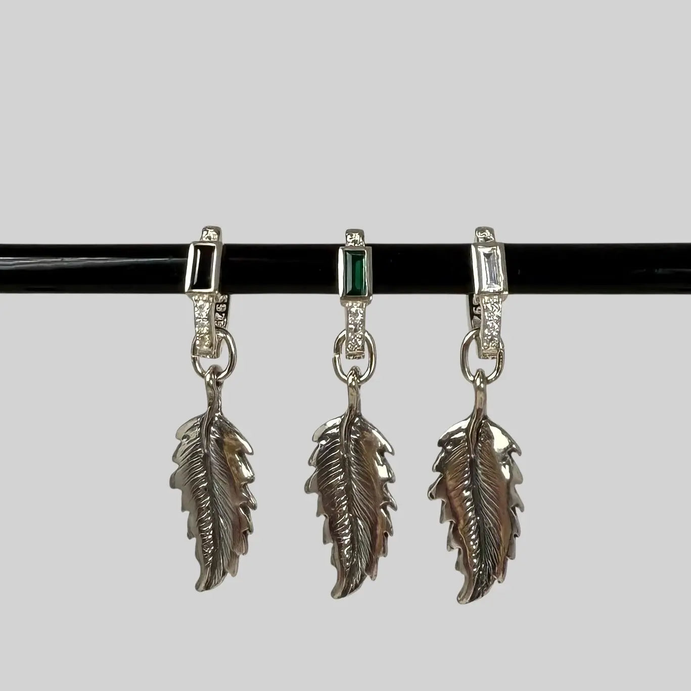 Lövet - silverörhängen - L8Hasselblad