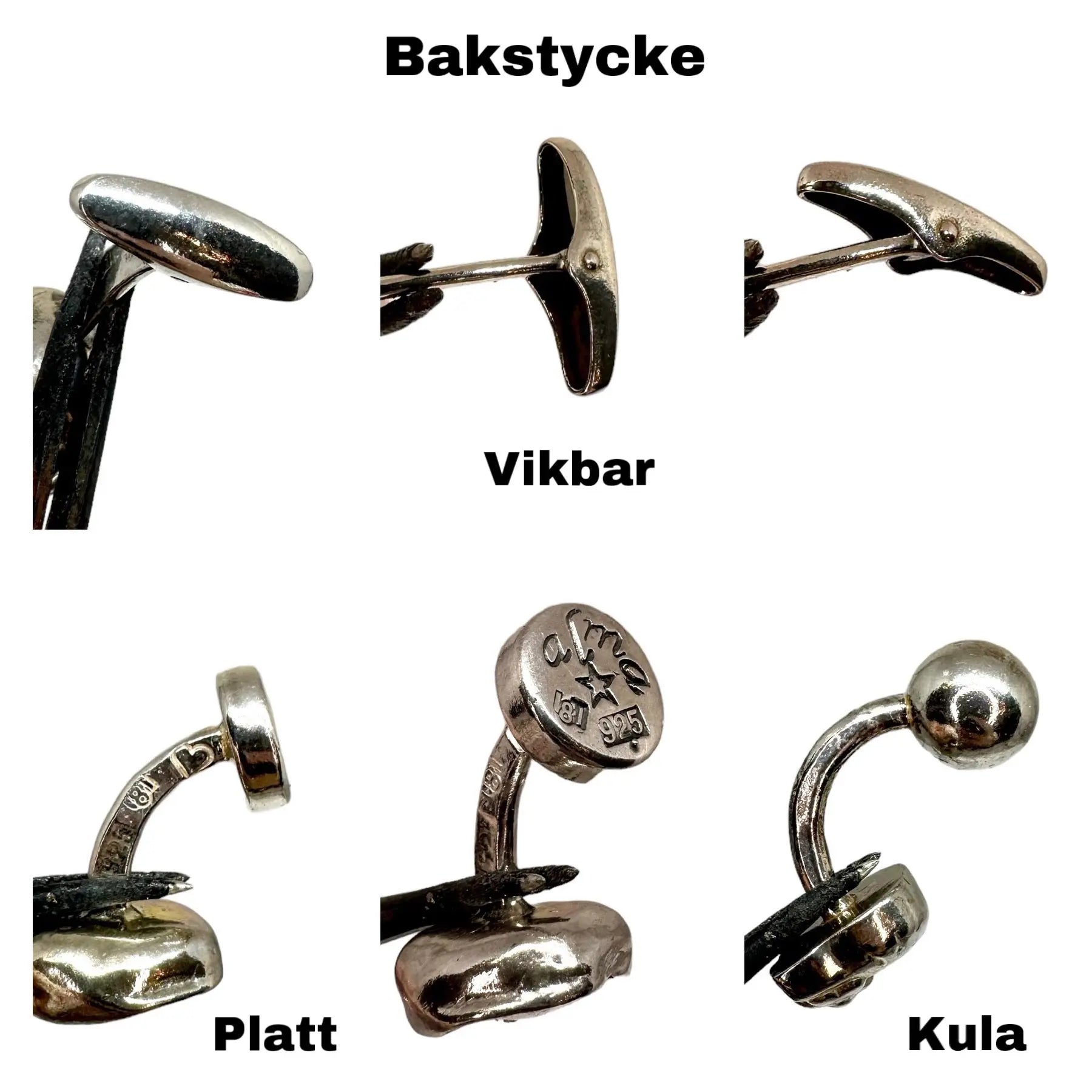 Manschettknappar - peacetecken - L8Hasselblad