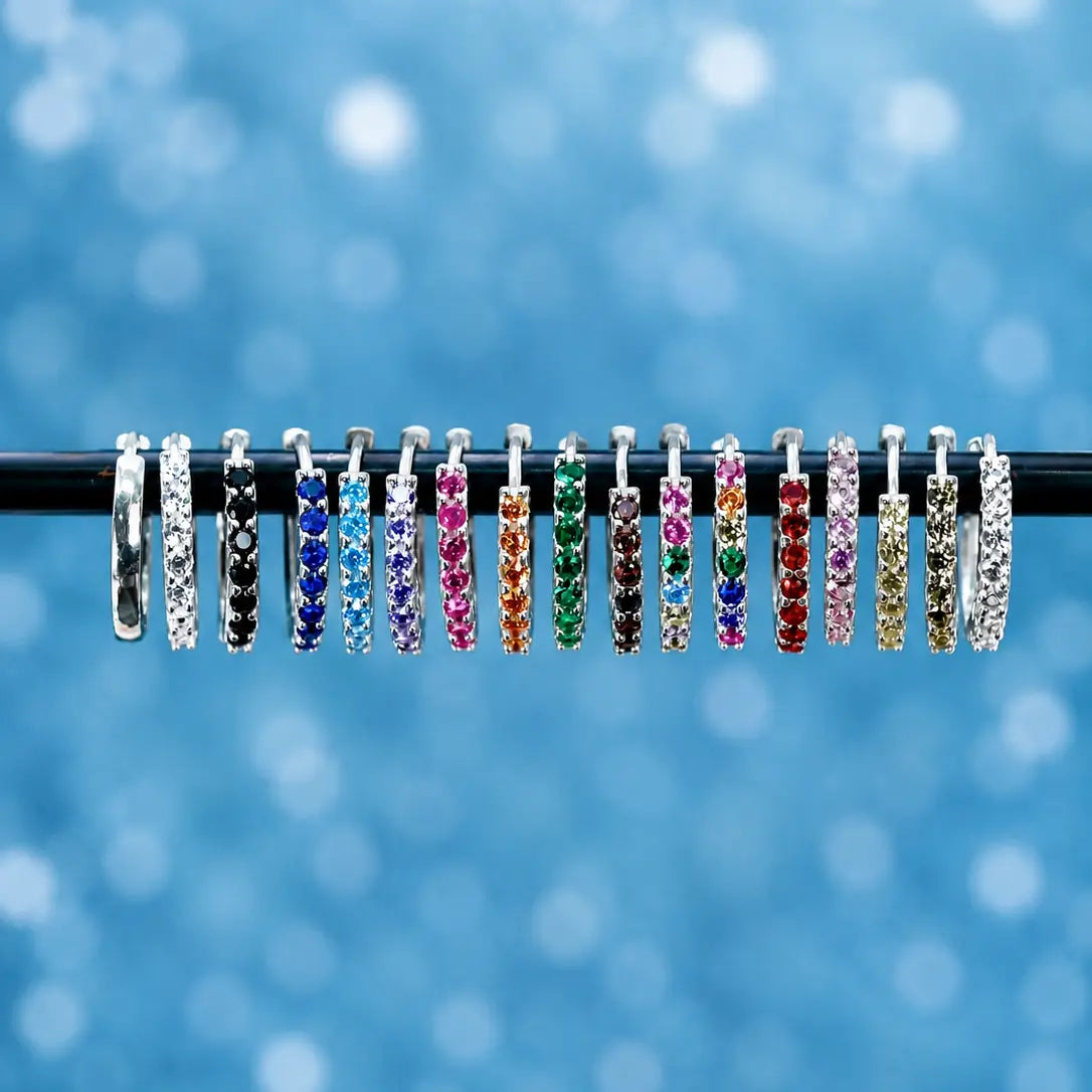 Olivia Classic Hoops - Silver L8Hasselblad