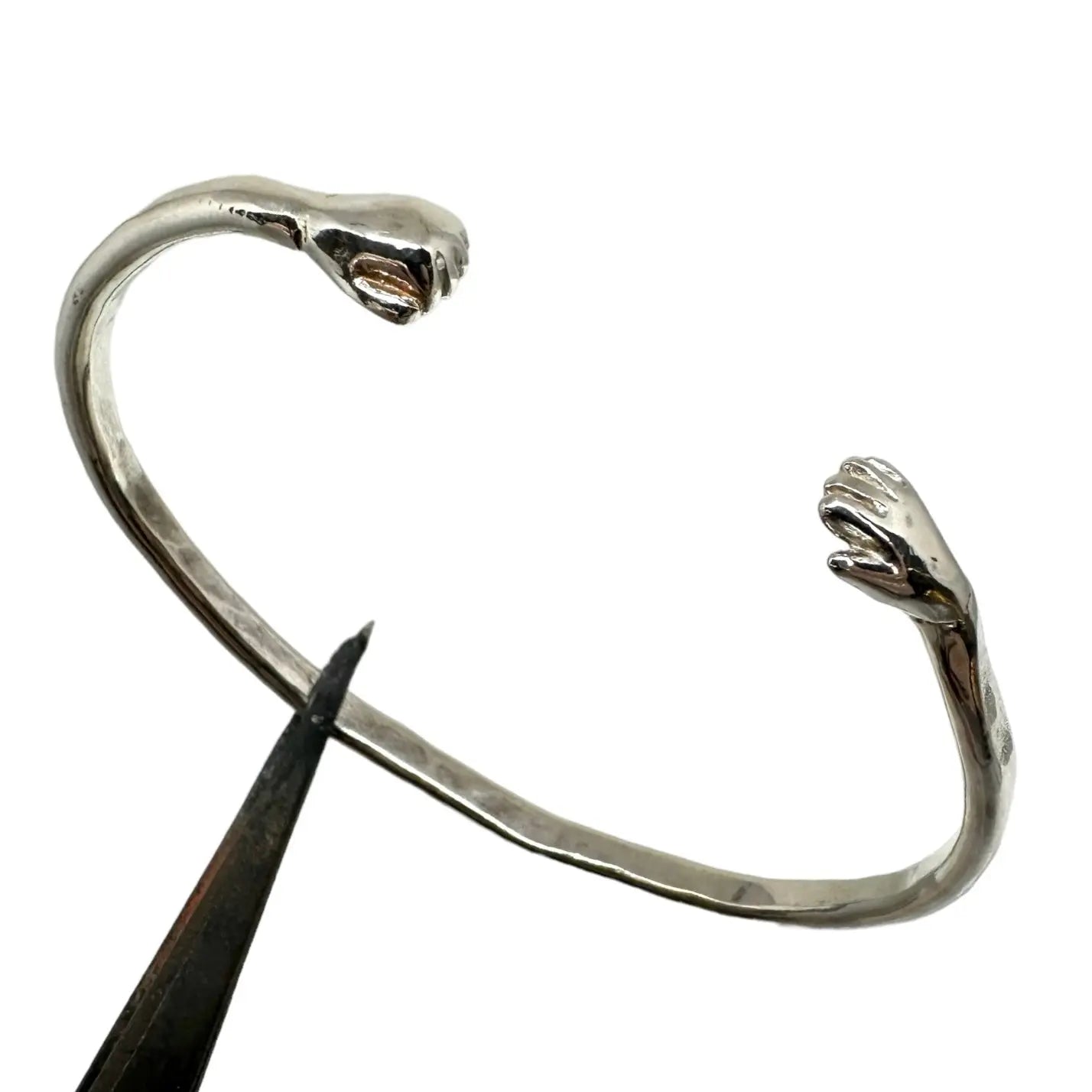 Öppen & knuten hand armband - L8Hasselblad