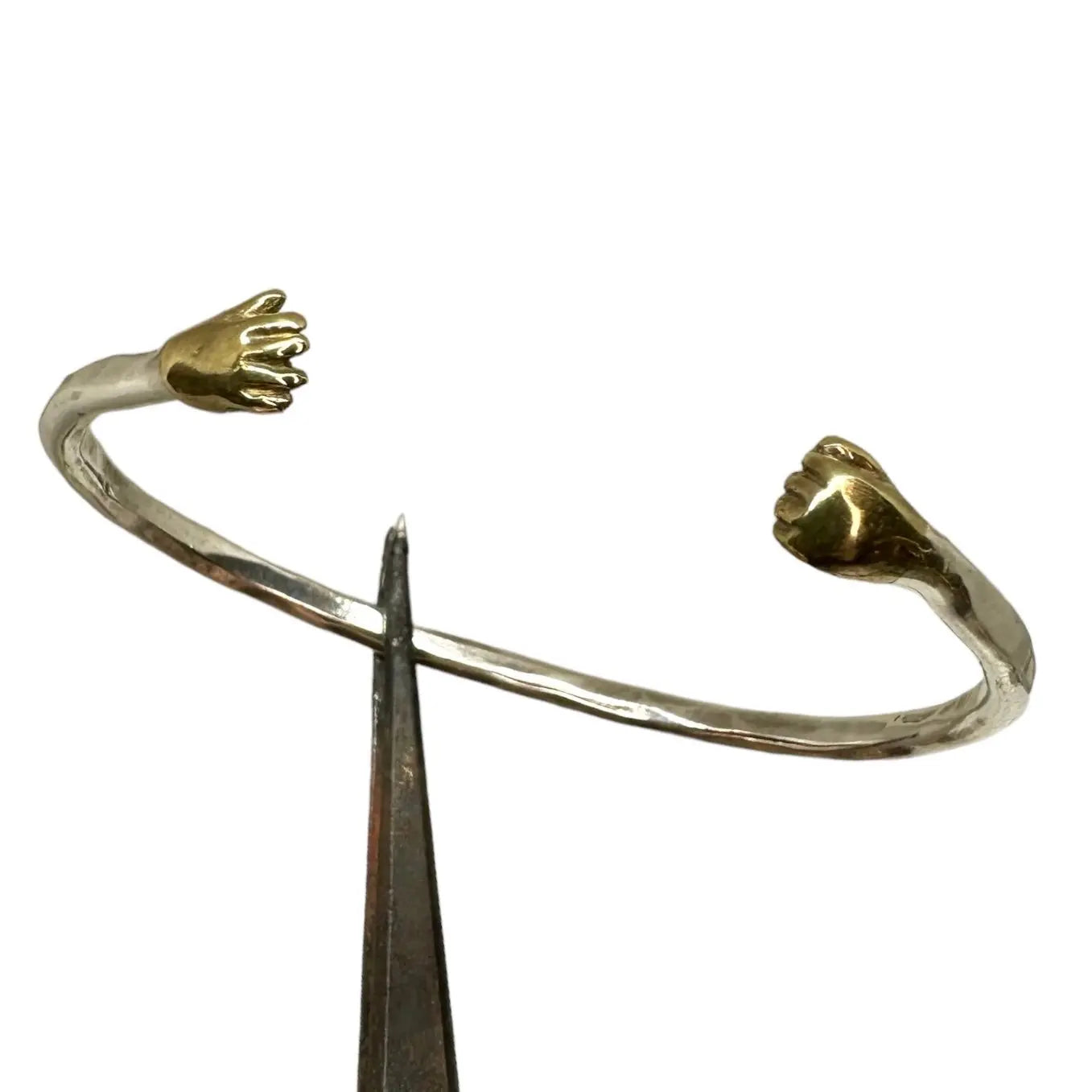 Öppen & knuten hand armband - L8Hasselblad