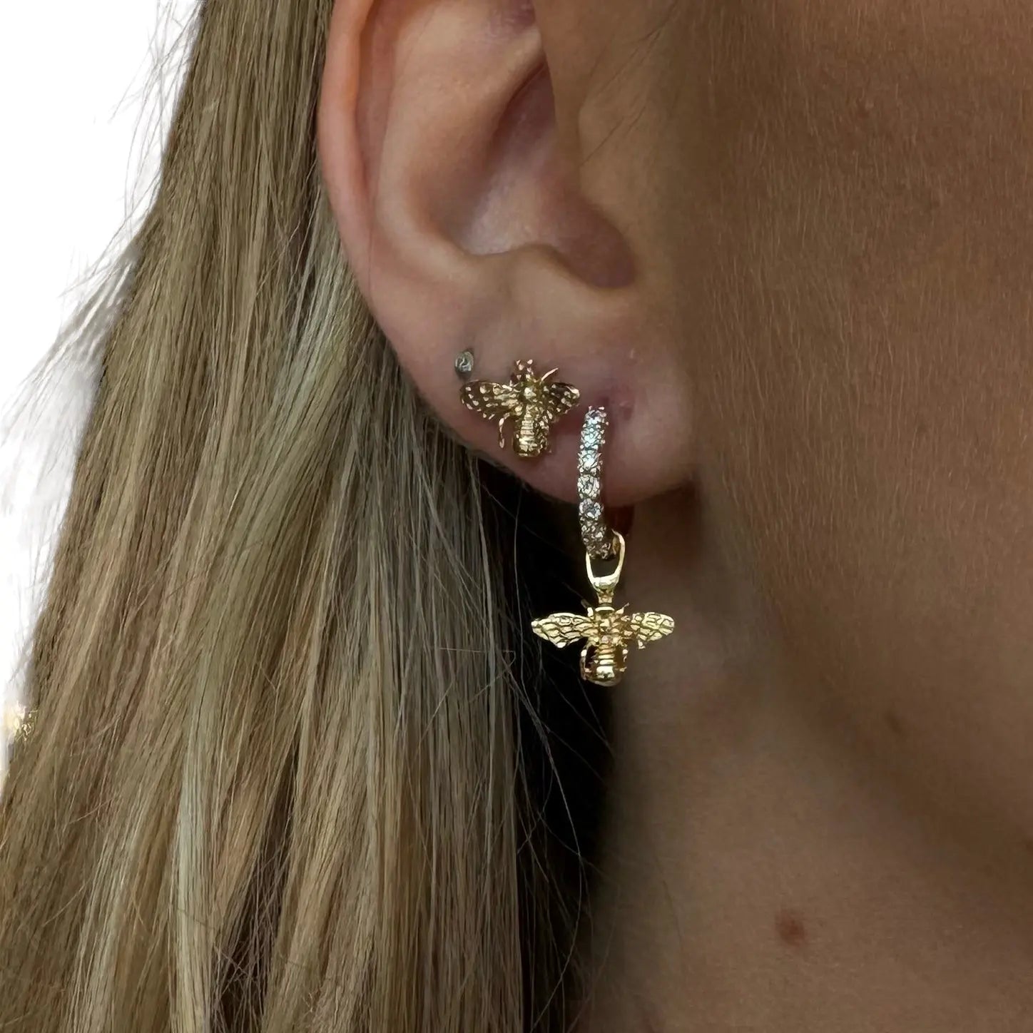 Örhänge - Buzzande bin - L8Hasselblad