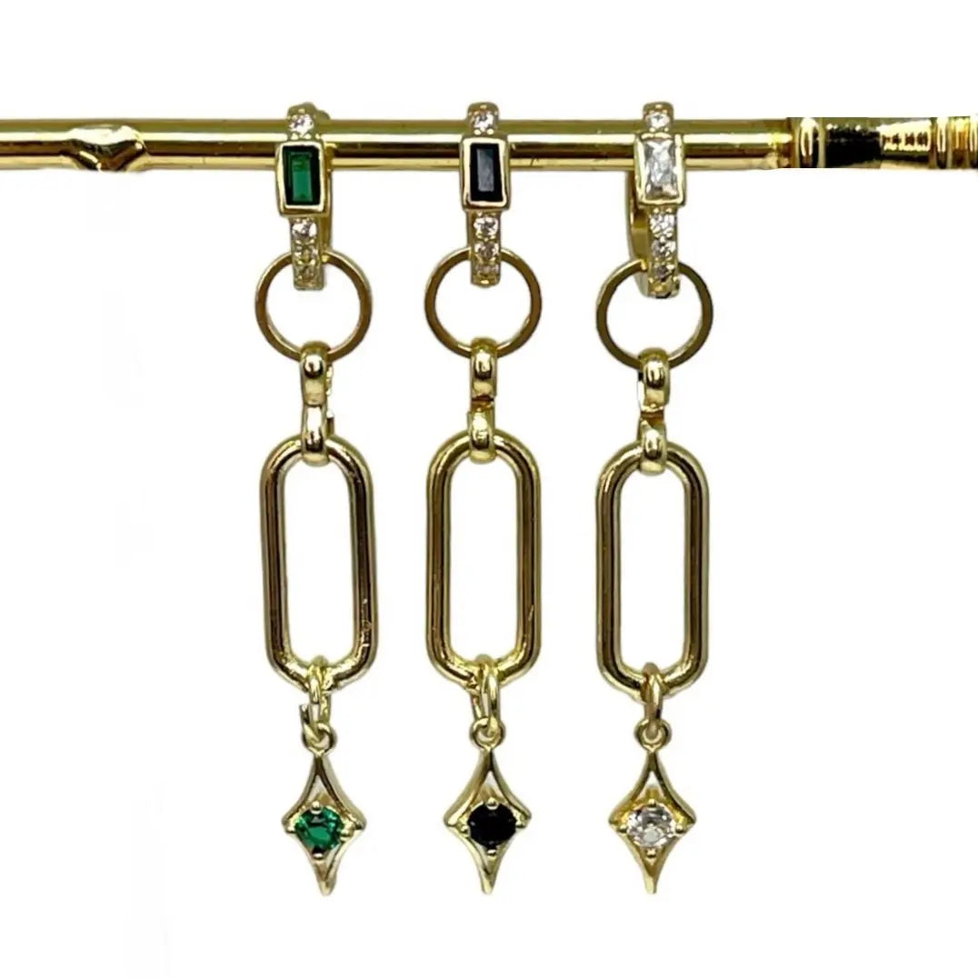 Örhänge - Glamour Långt Hängande - L8Hasselblad