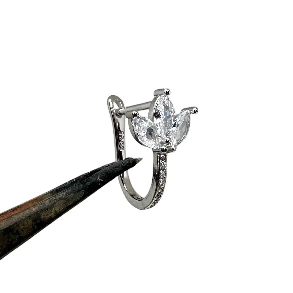 Örhänge - Glamour hoops - L8Hasselblad