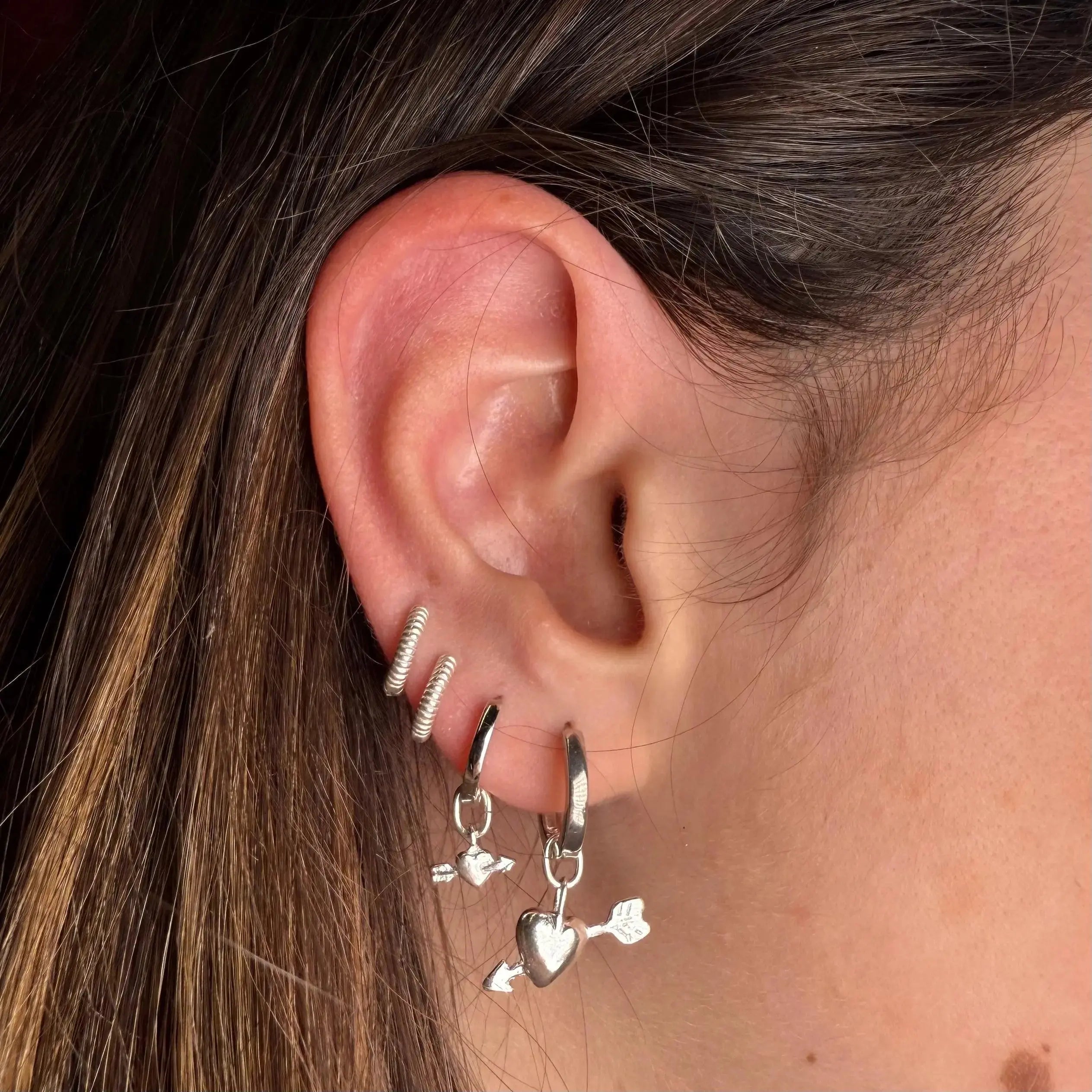 Örhänge - Kärlekshjärtat - L8Hasselblad