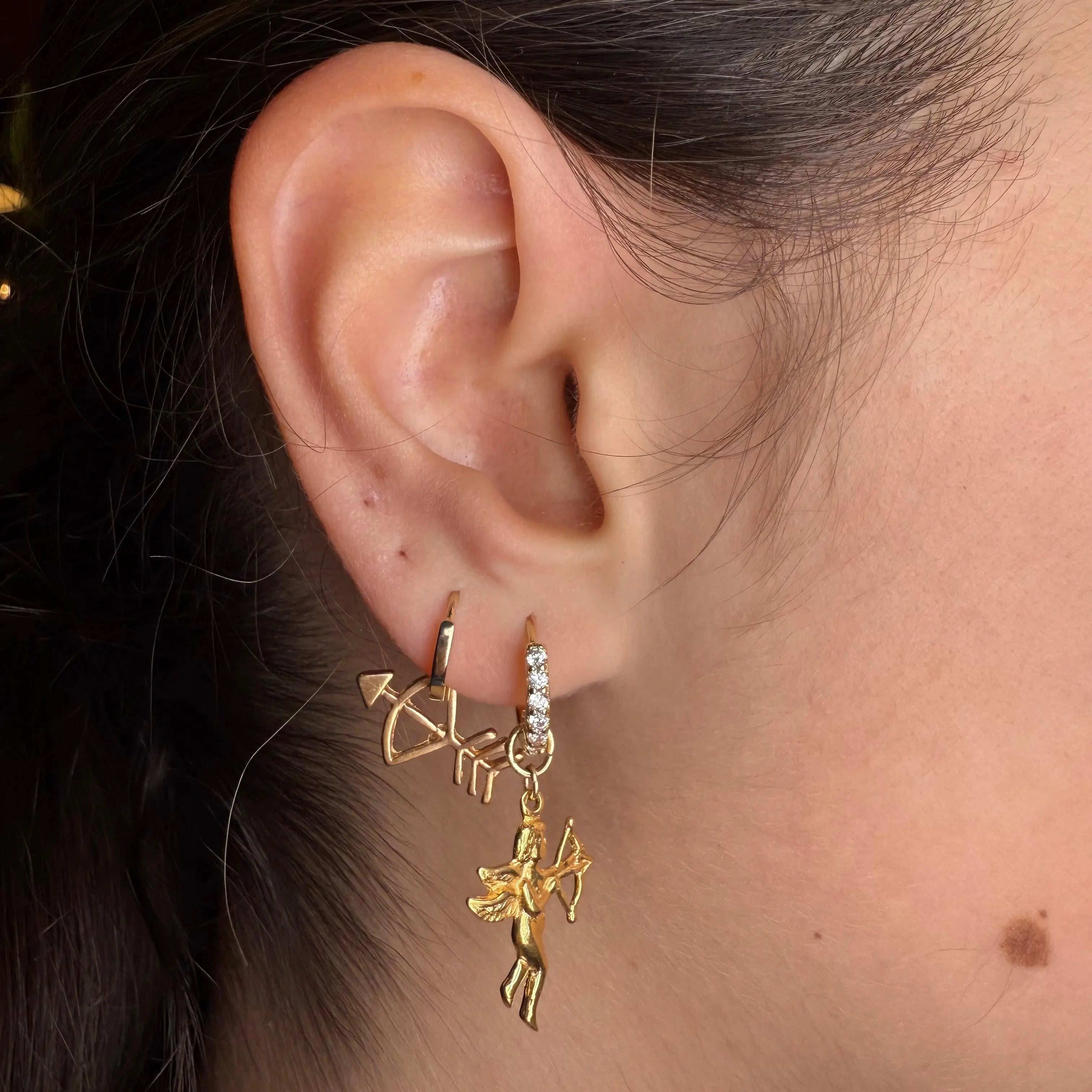 Örhänge - Riktiga amors pil - L8Hasselblad