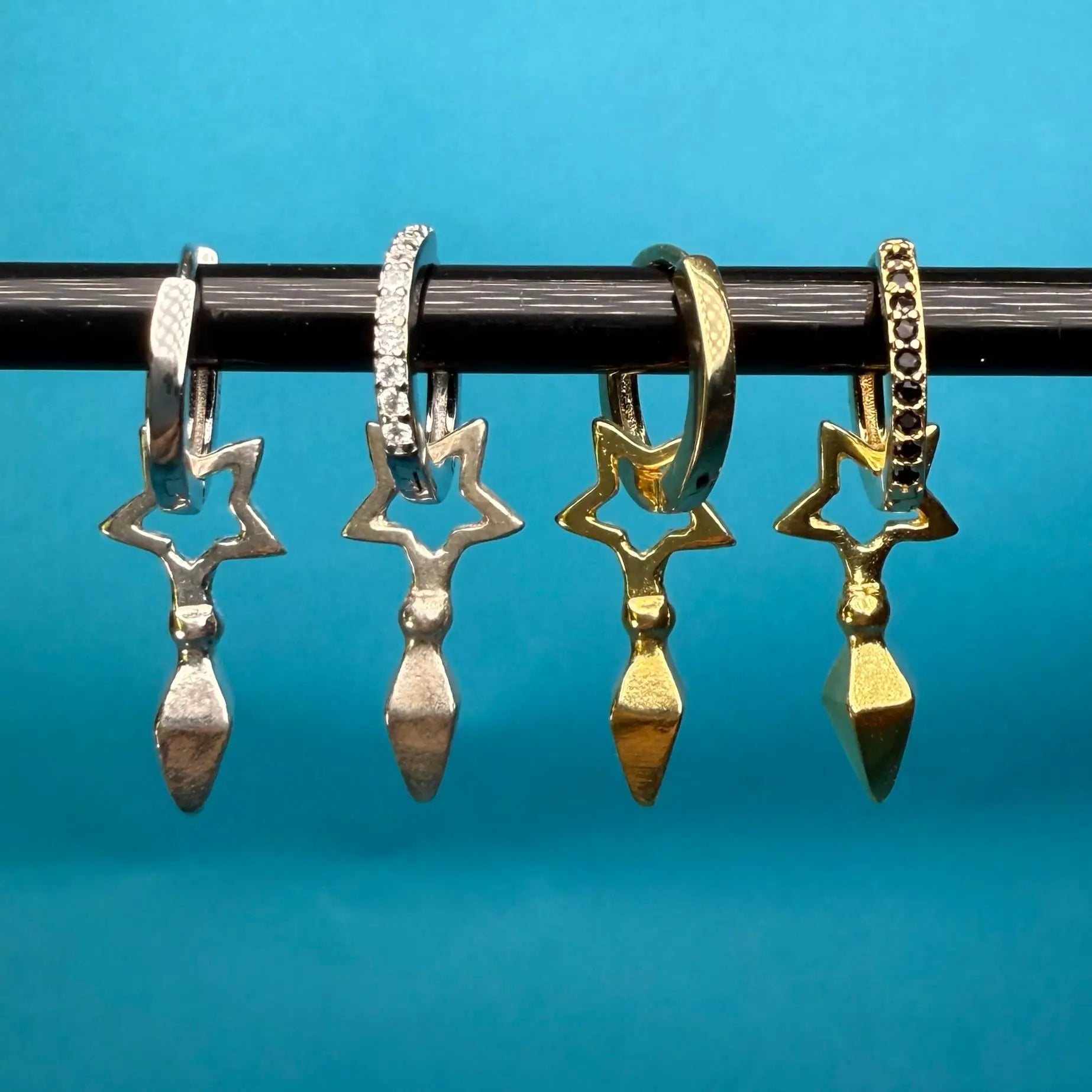 Örhänge - Stjärnromb - L8Hasselblad