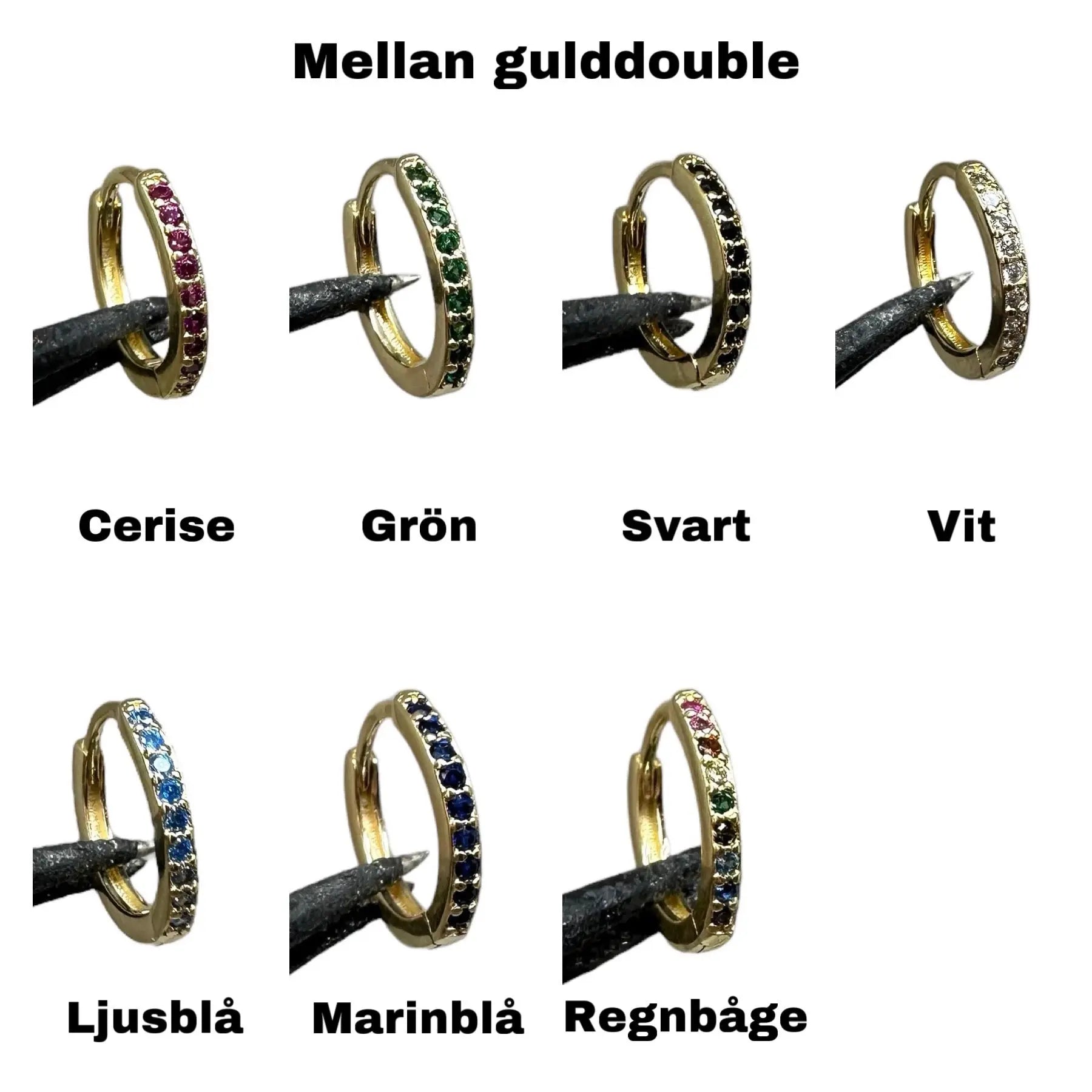 Örhänge - Valentino Nit - L8Hasselblad