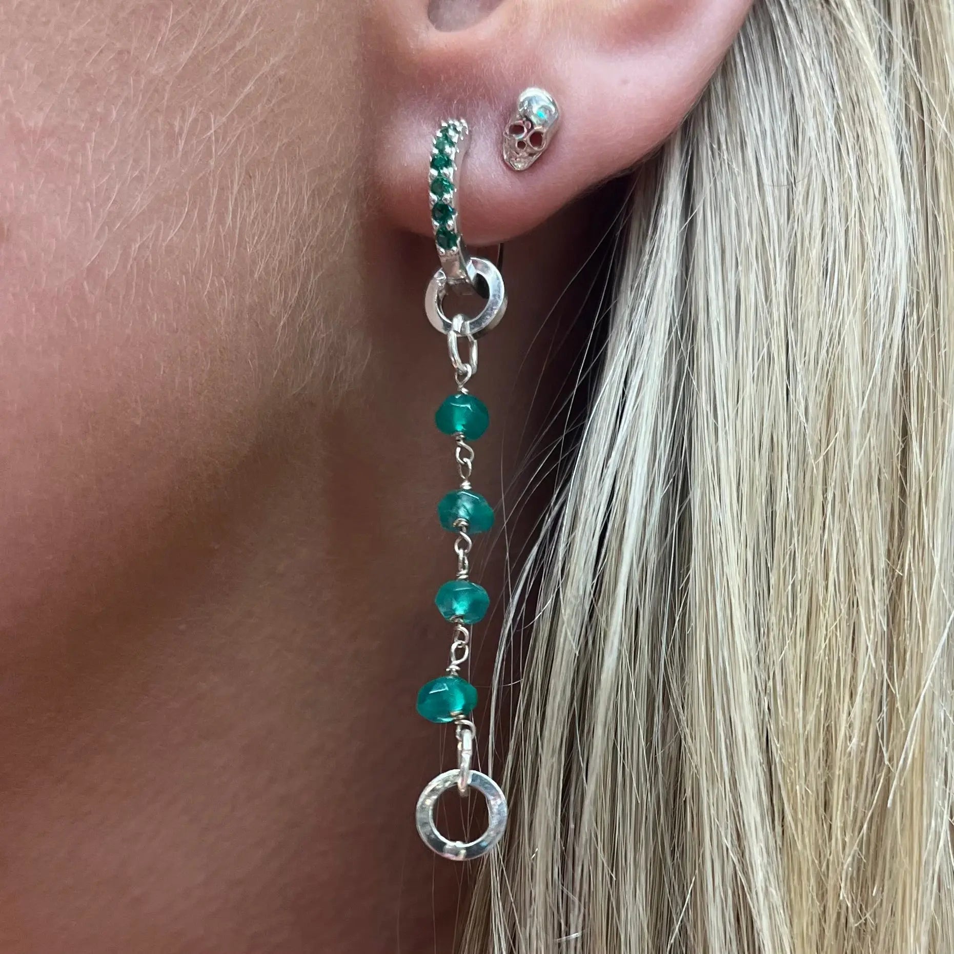 Örhängen - Färgglada pärlband - L8Hasselblad