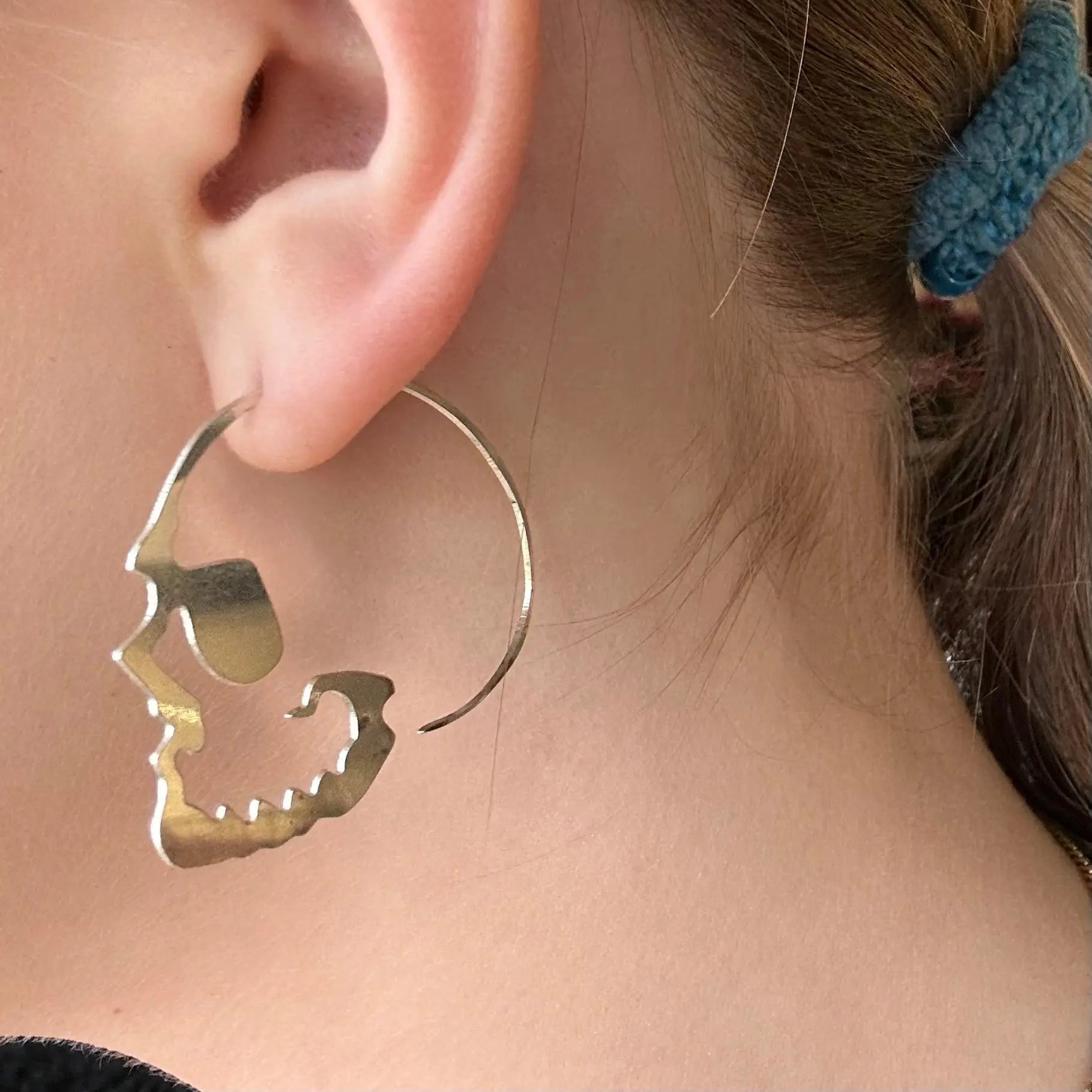 Örhängen - Skull - L8Hasselblad