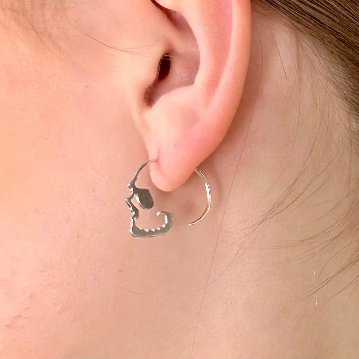 Örhängen - Skull - L8Hasselblad