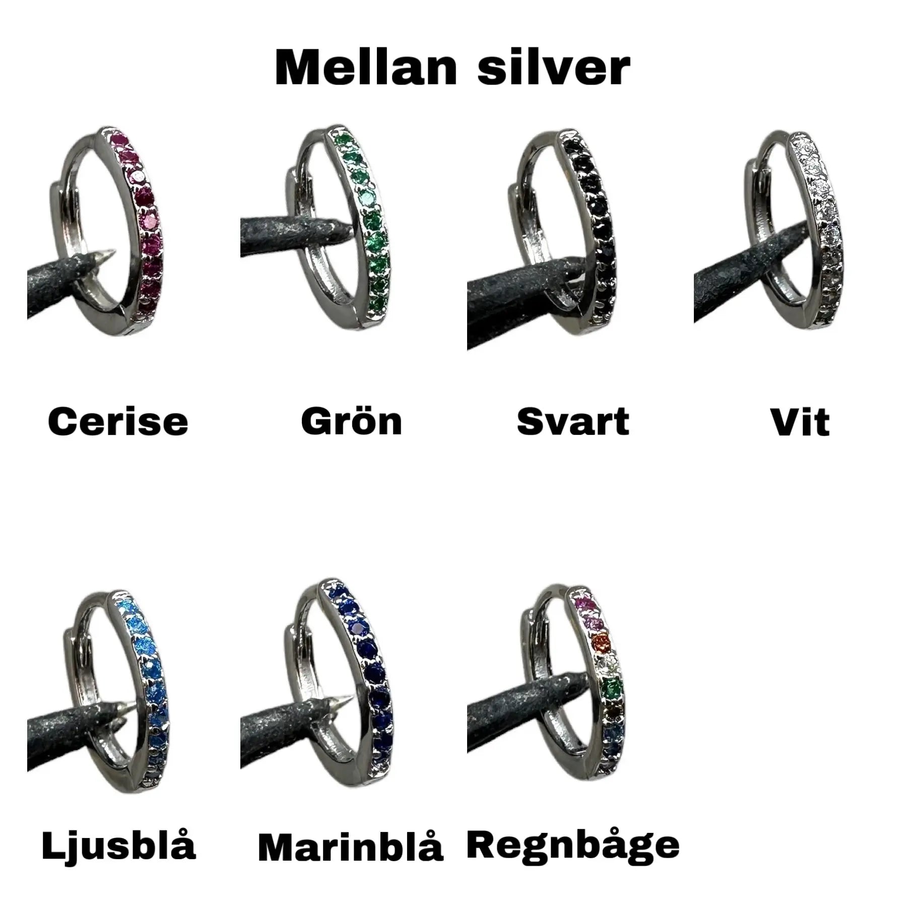 Örhängen - Små Kompishjärthalvor - L8Hasselblad