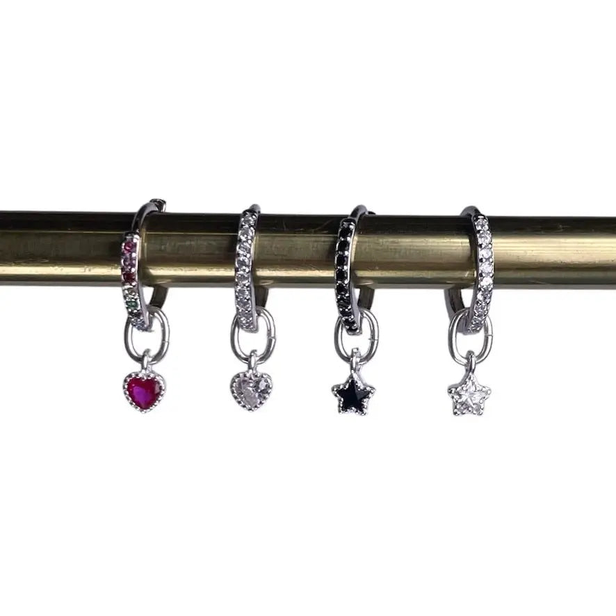 Örhängen - Stjärnor & Hjärtan - L8Hasselblad