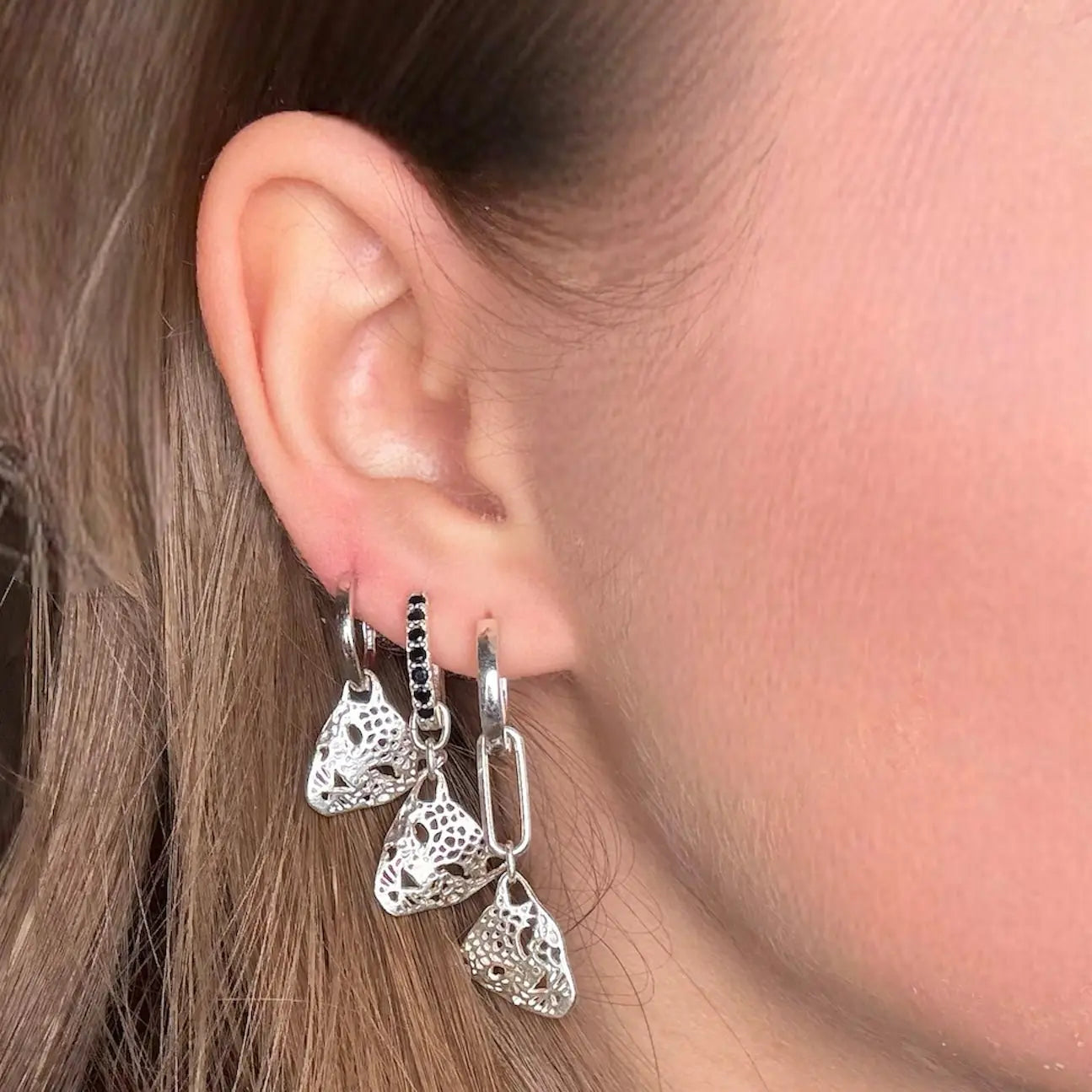 Örhängen - Tiger - L8Hasselblad