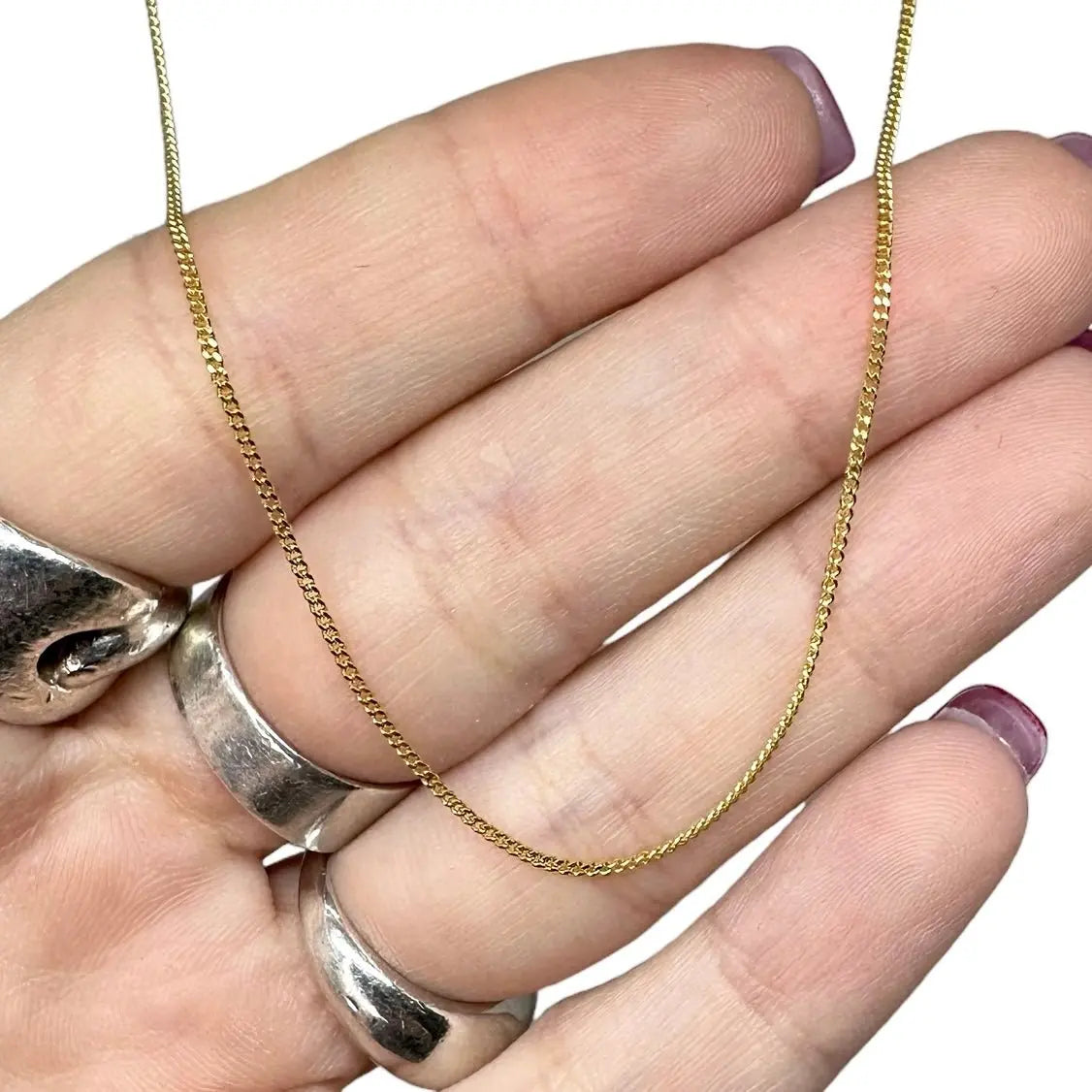 Pansarkedja - guldplätering - L8Hasselblad