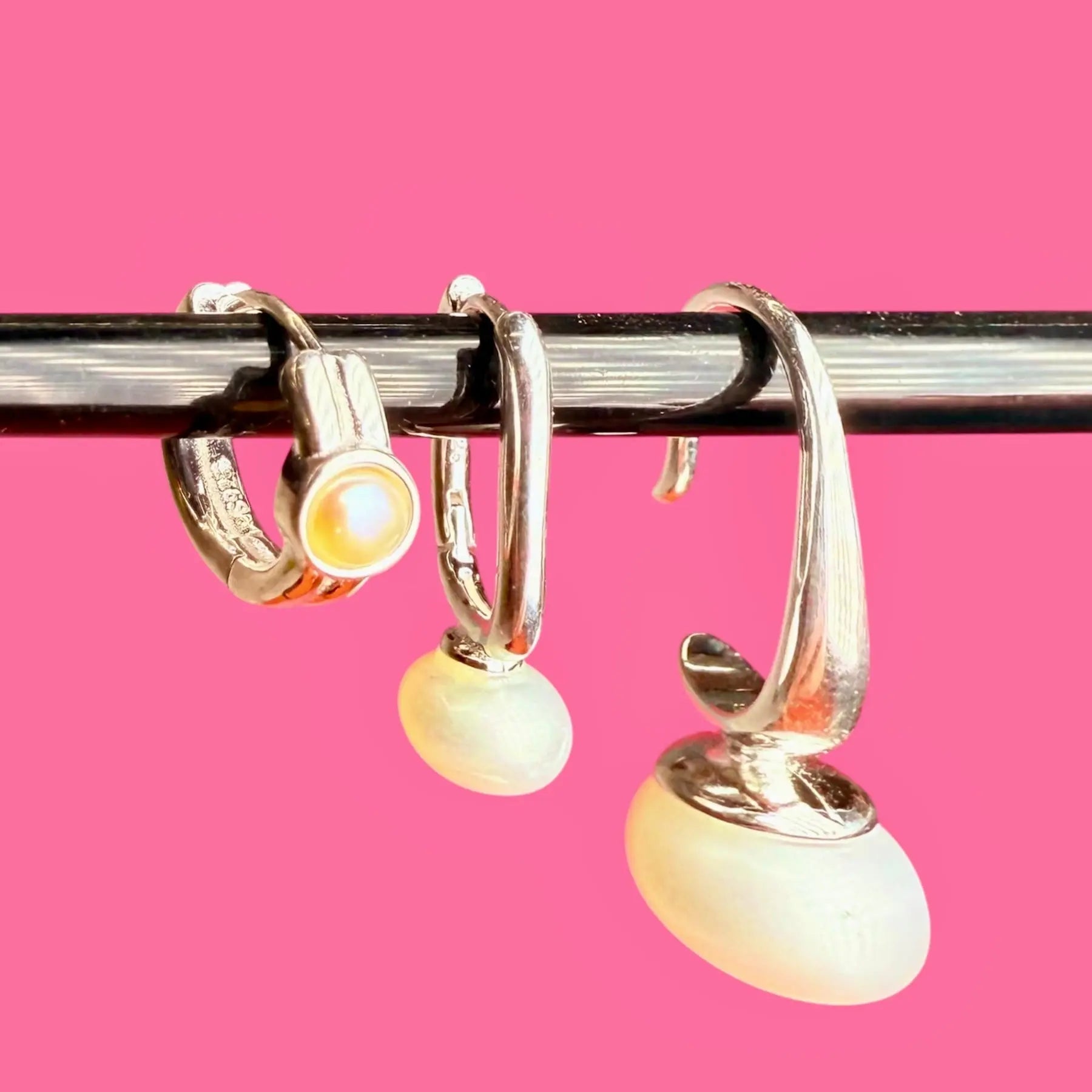 Pearl hoops - L8Hasselblad