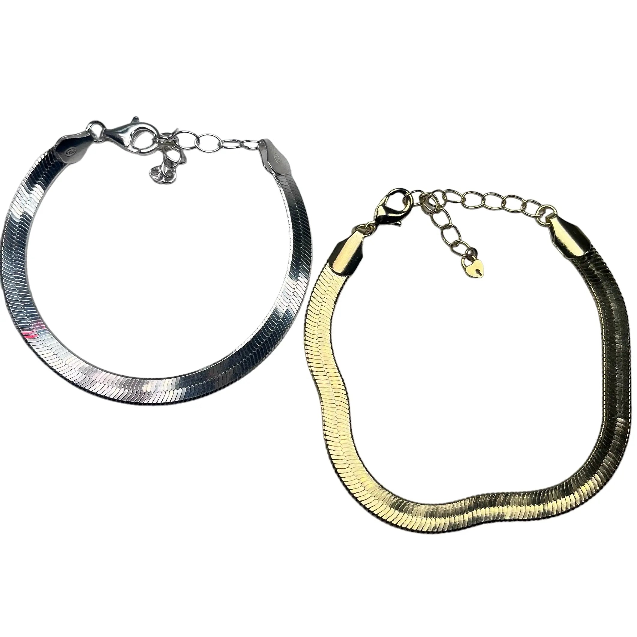 Platt länk armband - L8Hasselblad