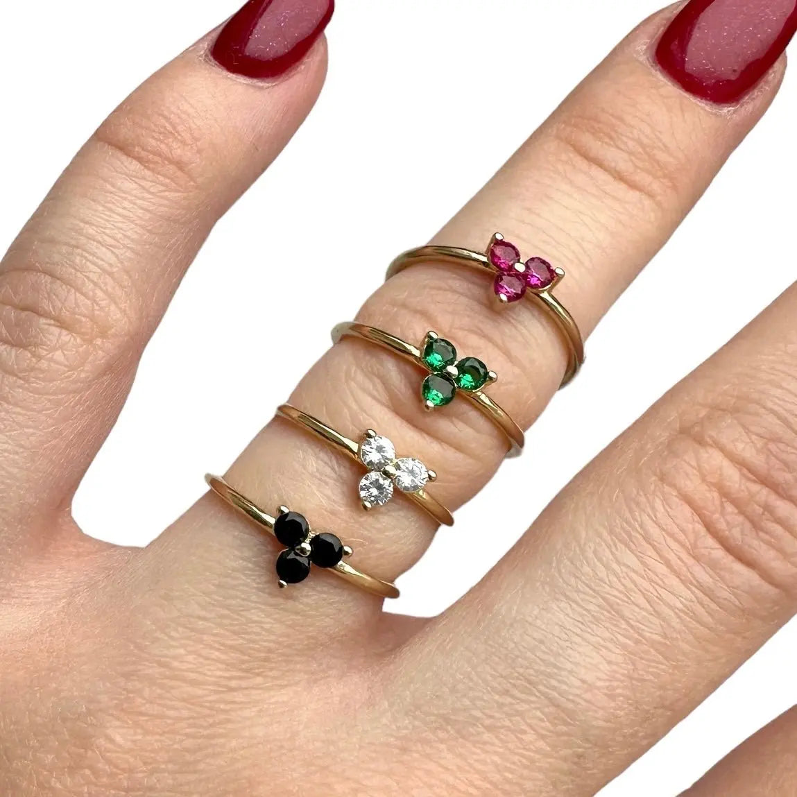 Ring - Glamour med Blomma - L8Hasselblad