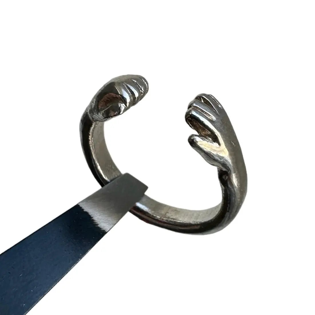 Ring - Öppen & knuten hand - L8Hasselblad