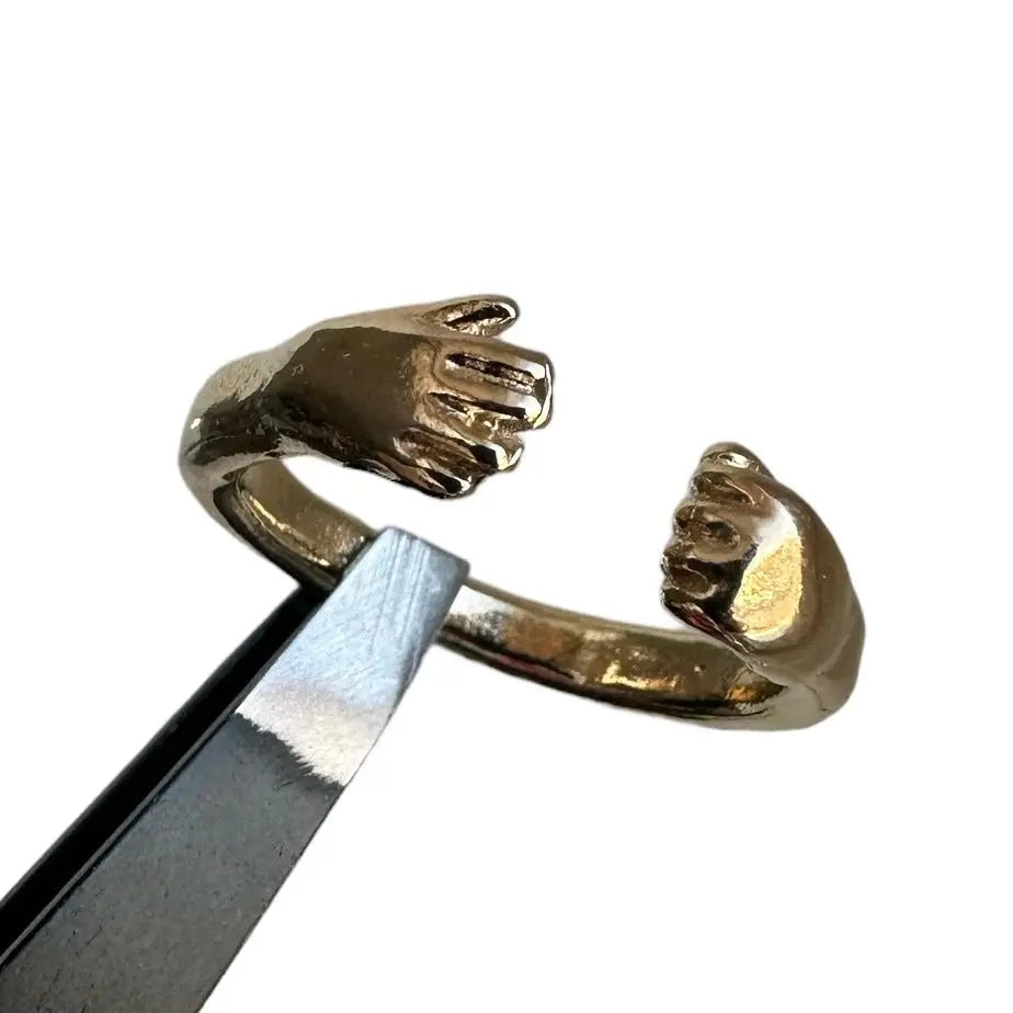 Ring - Öppen & knuten hand - L8Hasselblad