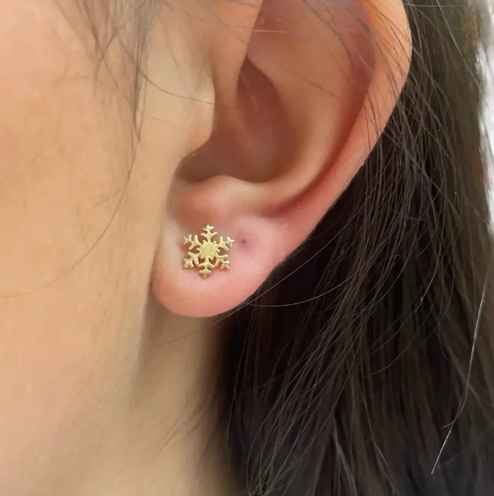 Stiftörhänge - Snöflinga L8Hasselblad