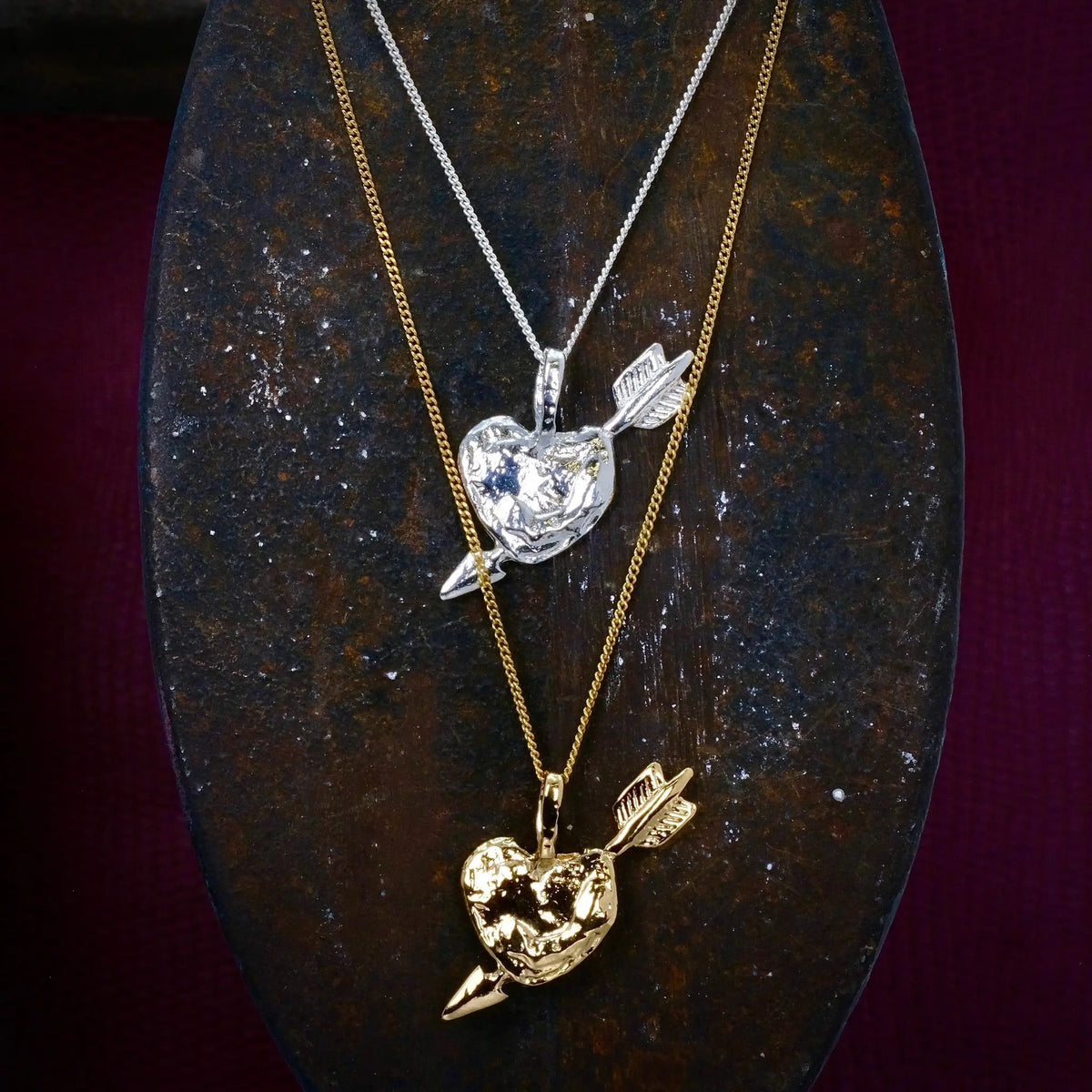 Smashed Heart - Halsband L8Hasselblad