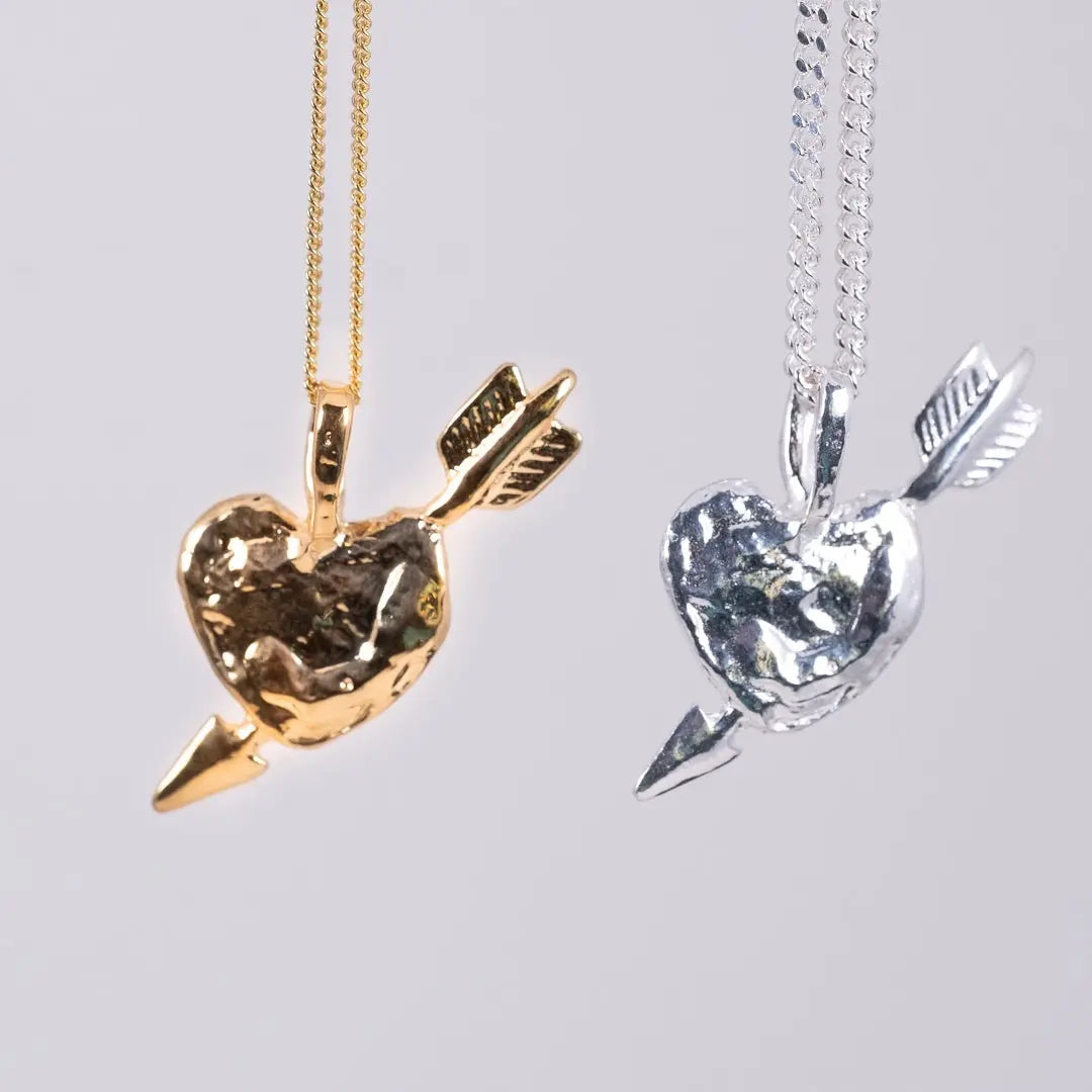 Smashed heart halsband L8Hasselblad