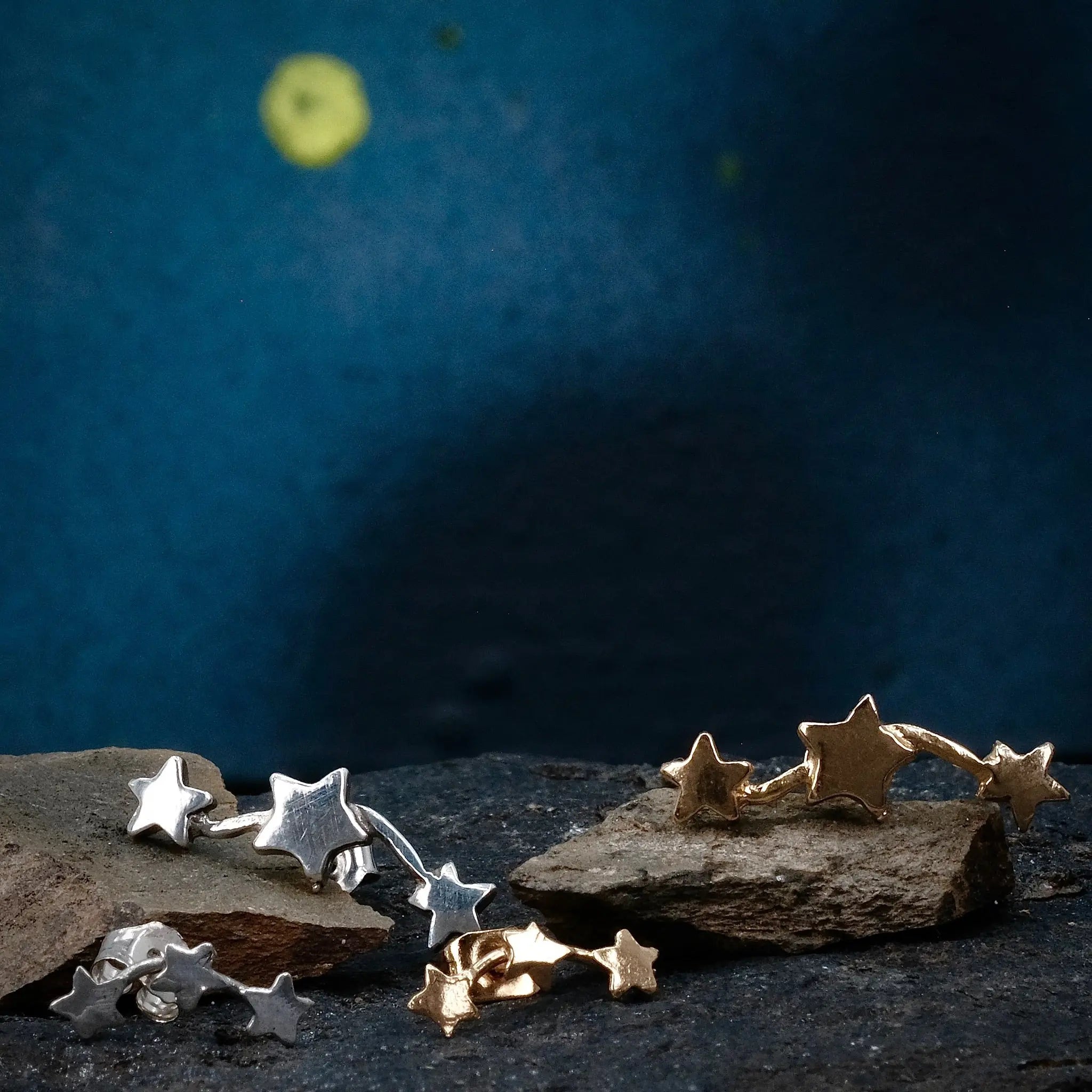 Star Trio - Stiftörhänge L8Hasselblad