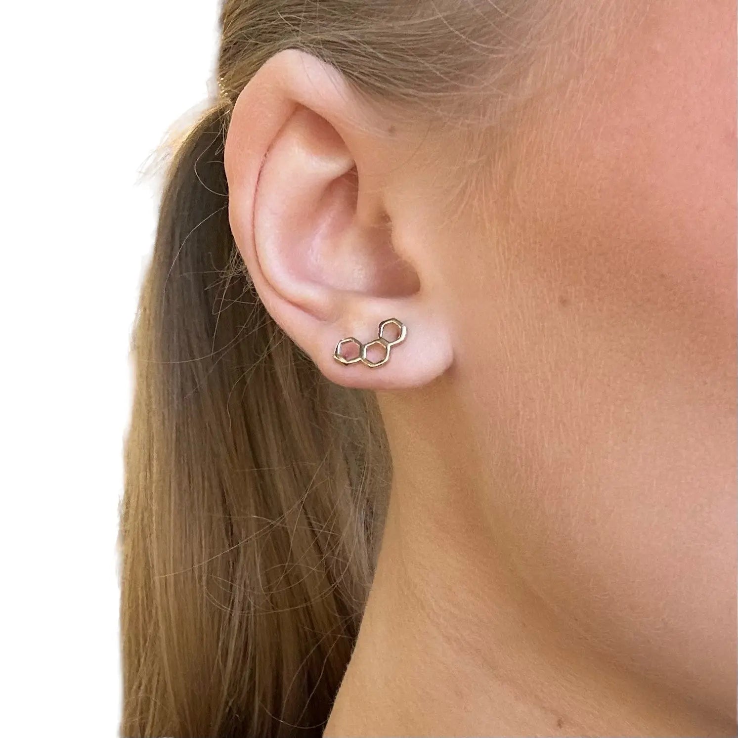 Stiftörhänge - Bi & honungskupa - L8Hasselblad