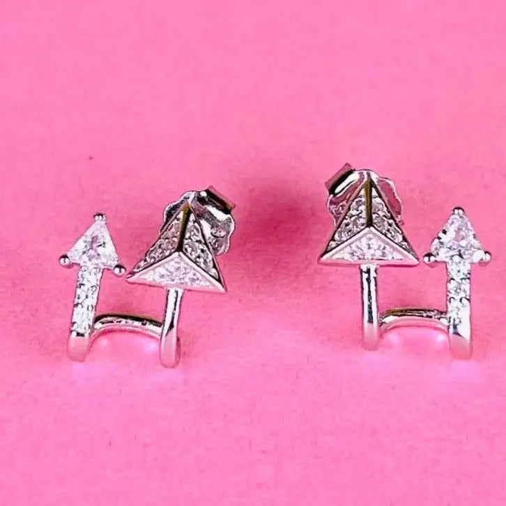 Stiftörhänge - Dubblett Triangel - L8Hasselblad