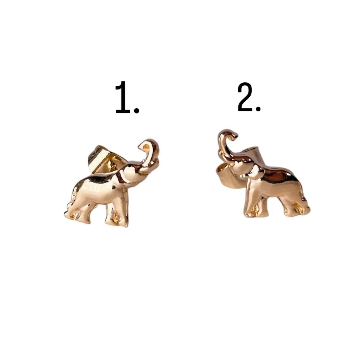 Stiftörhänge - Elefanter - L8Hasselblad