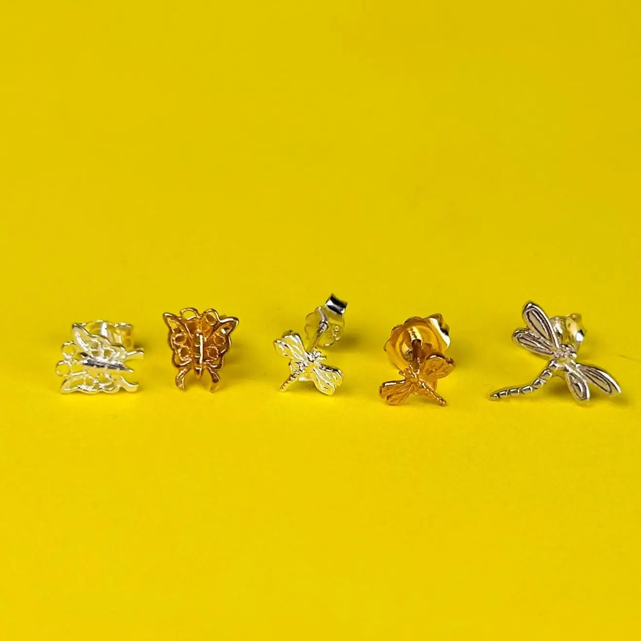 Stiftörhänge - Fjäril & Slända - L8Hasselblad