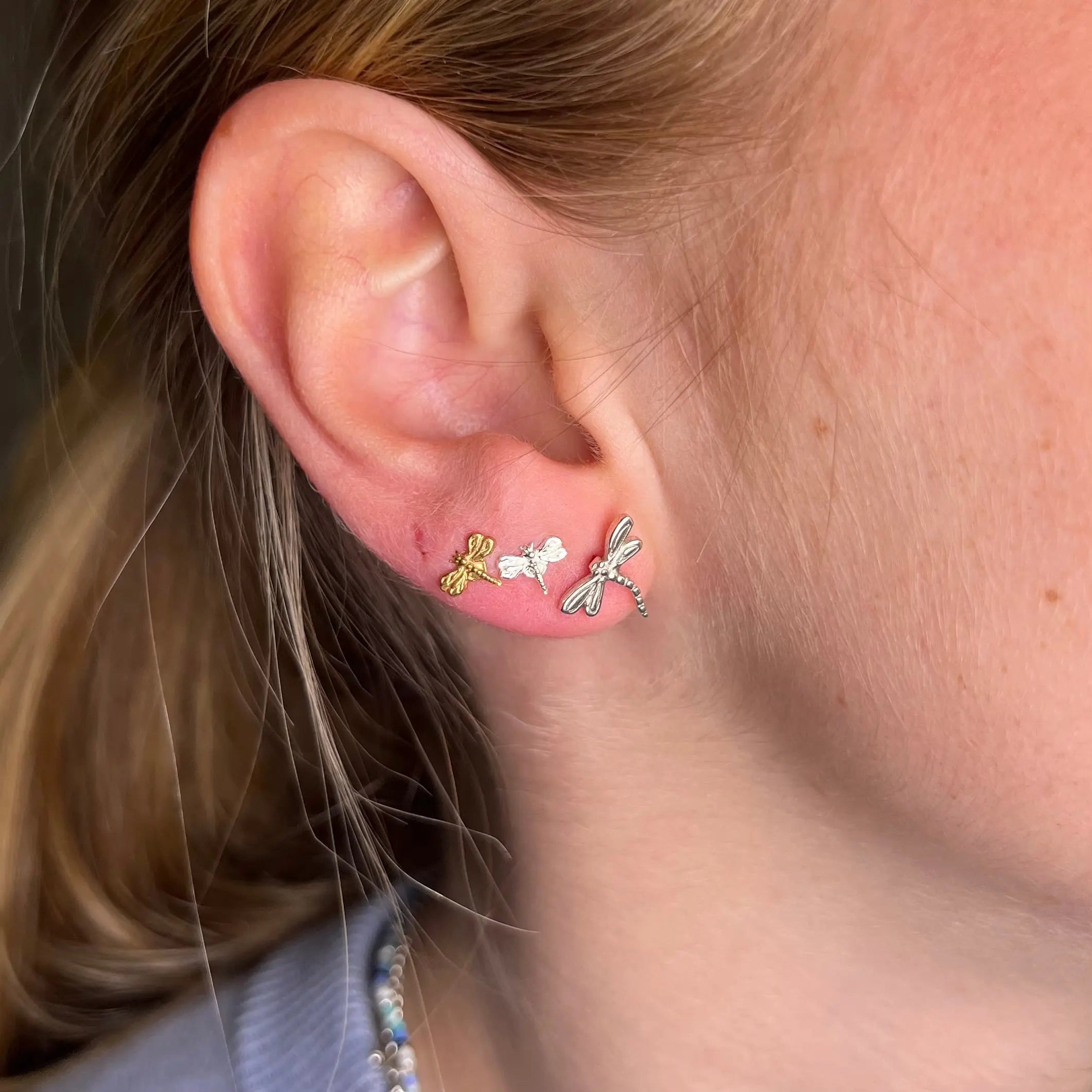 Stiftörhänge - Fjäril & Slända - L8Hasselblad