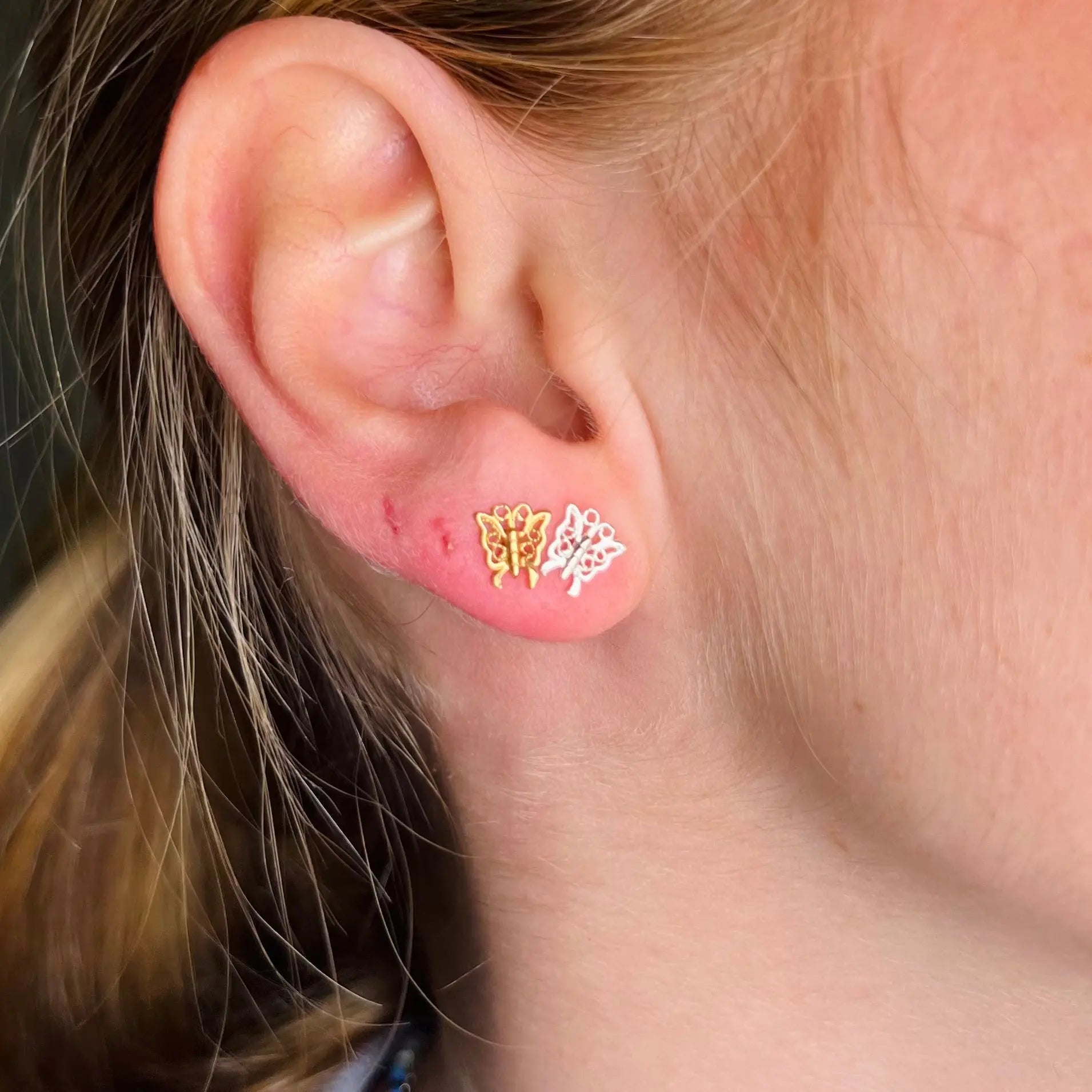 Stiftörhänge - Fjäril & Slända - L8Hasselblad