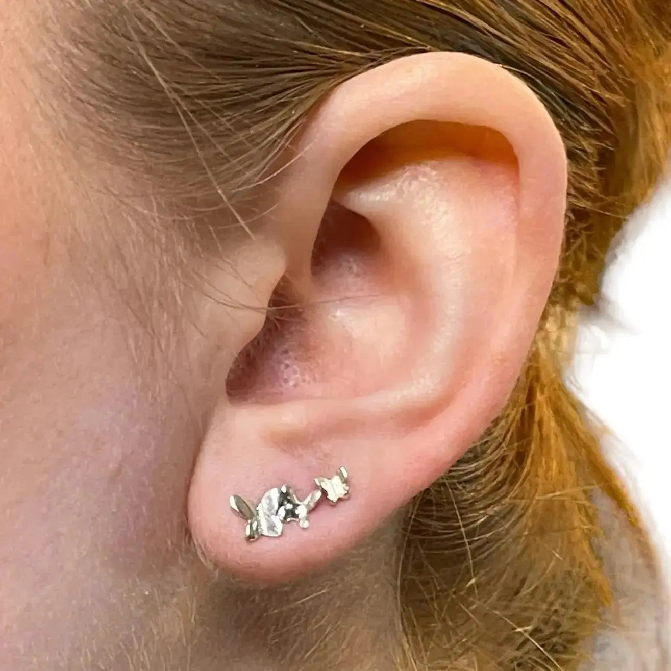 Stiftörhänge - Fjärilar Singel & Duo - L8Hasselblad