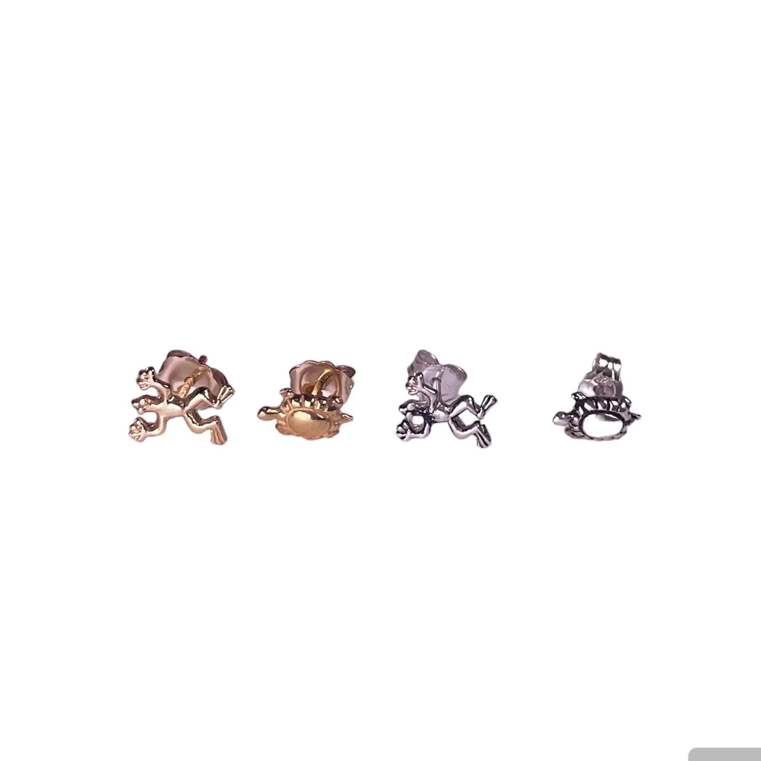 Stiftörhänge - Groda & Sköldpadda - L8Hasselblad