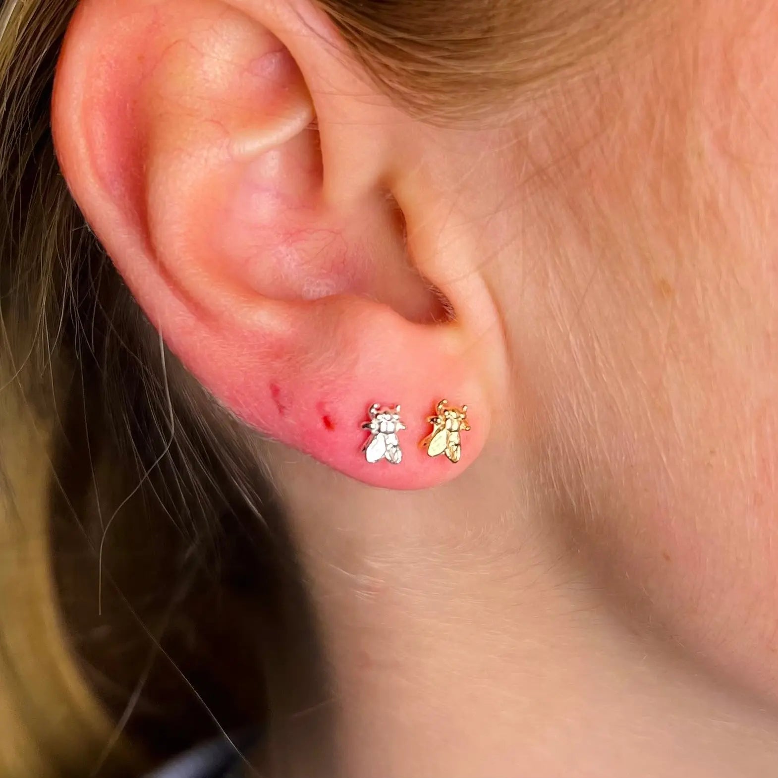 Stiftörhänge - Humlor - L8Hasselblad