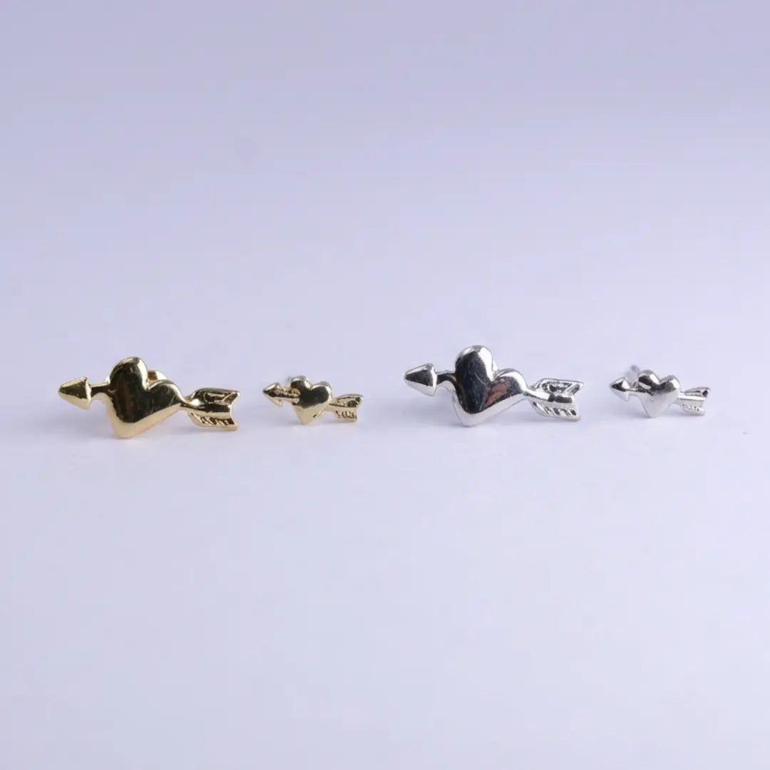 Stiftörhänge - Kärlekshjärtat - L8Hasselblad