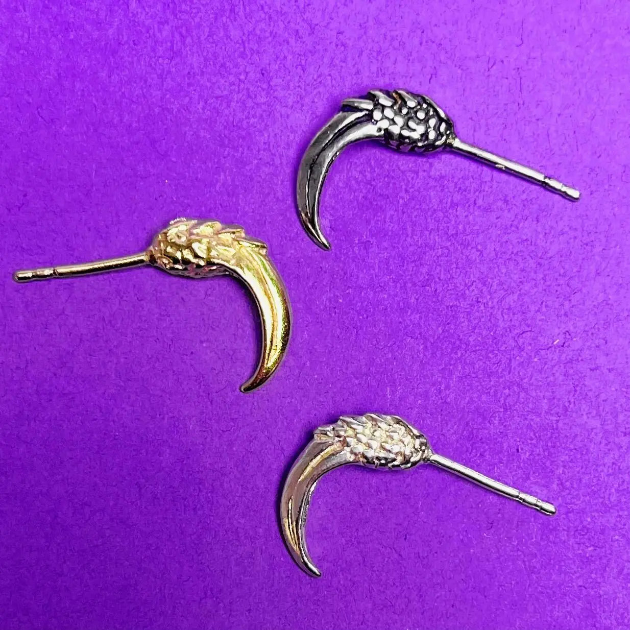 Stiftörhänge - Klo - L8Hasselblad