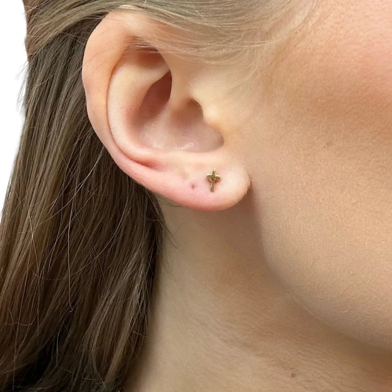 Stiftörhänge - Kors - L8Hasselblad